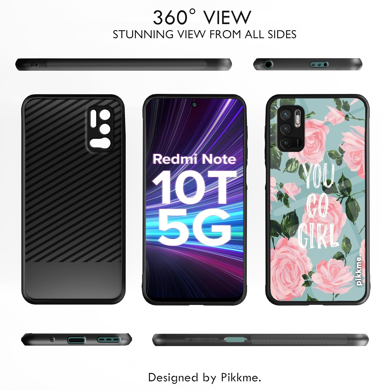 Pikkme Redmi Note 10T/Poco M3 Pro 5G Flower back cover – photo 2