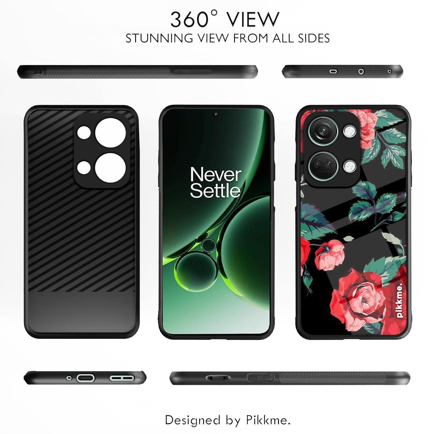 Pikkme Flower mobile cover for OnePlus Nord 3 5G – photo 2
