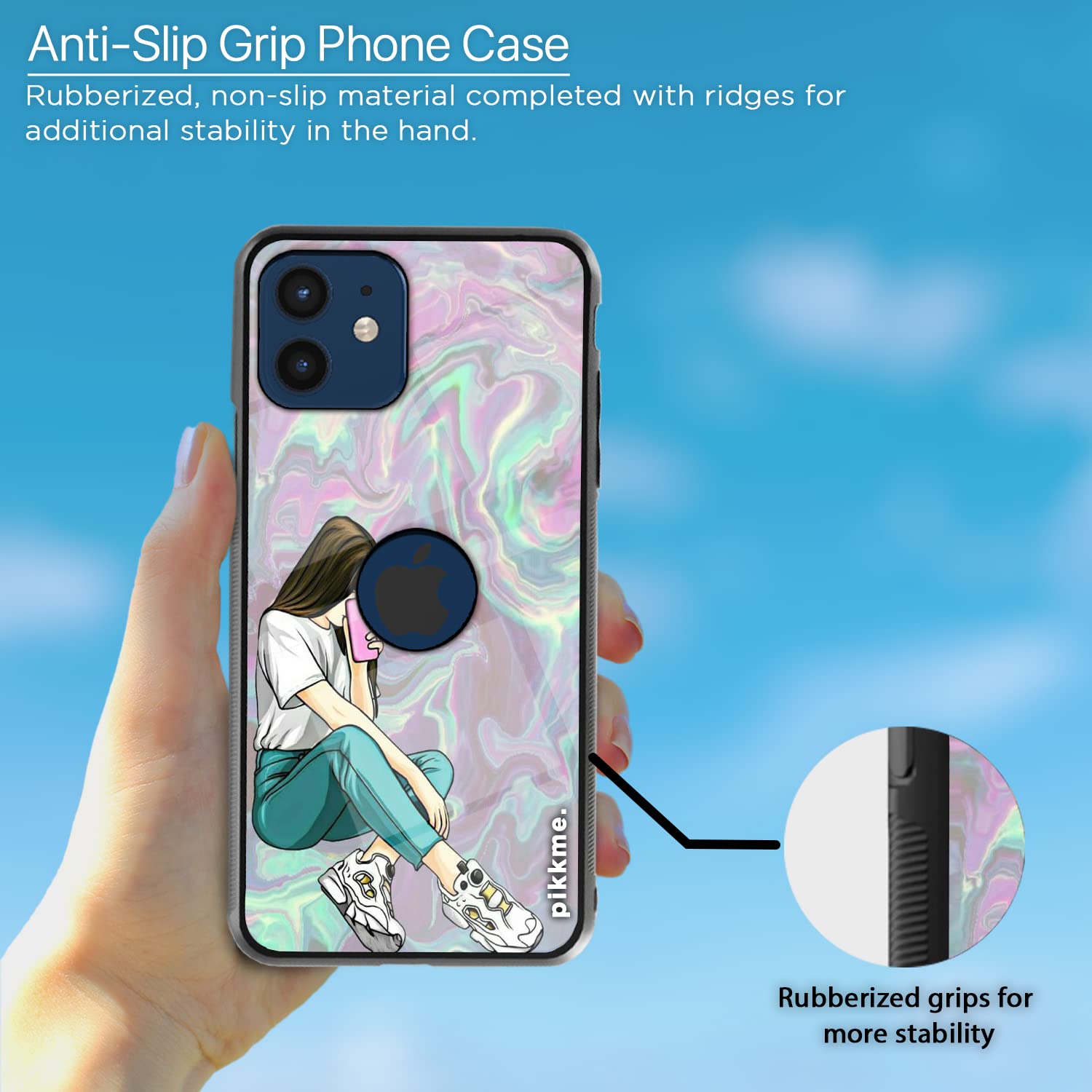 Pikkme iPhone 12 Hybrid mobile cover – photo 5