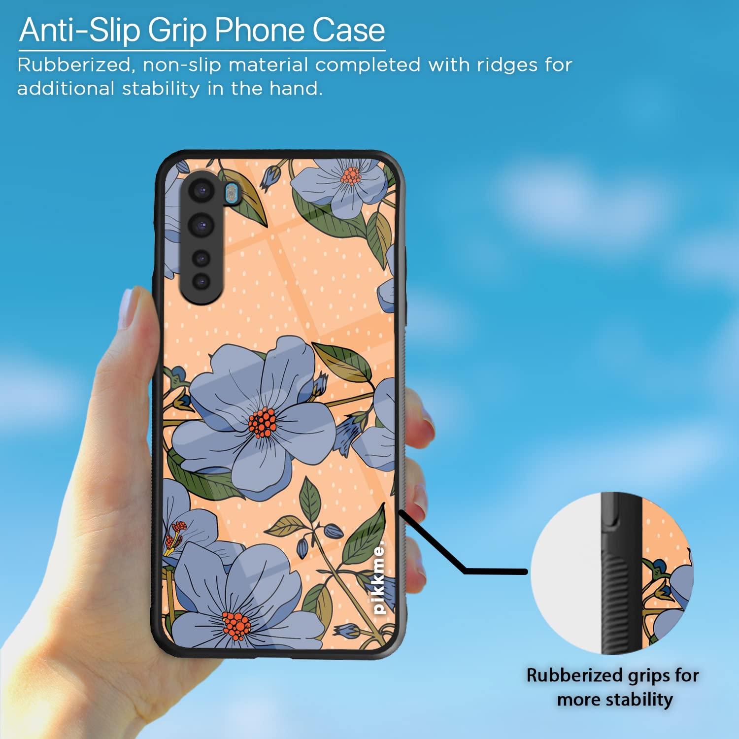 OnePlus Nord Flower phone cover by Pikkme – photo 5