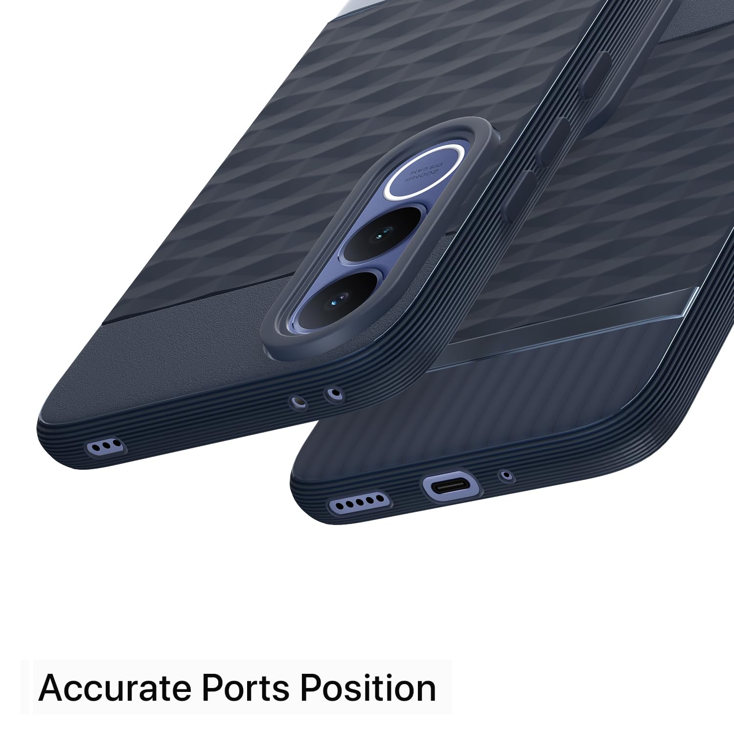 Pikkme blue mobile cover for Vivo V70 FE 5G – photo 4