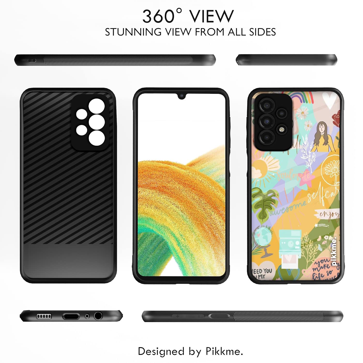 Samsung A13 4G Hybrid mobile back cover by Pikkme – photo 2