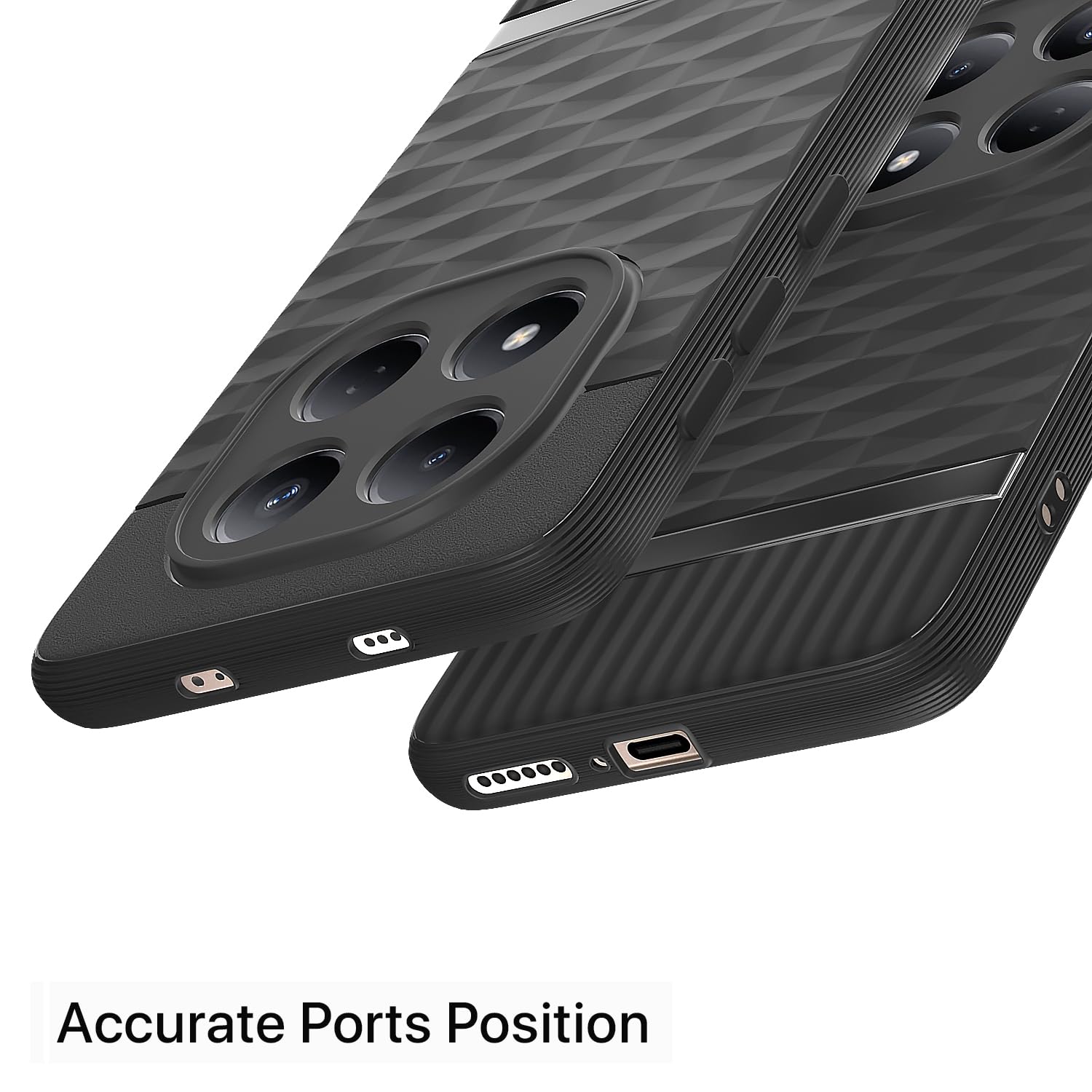 Pikkme black mobile cover for Redmi Note 15 Pro 5G – photo 4