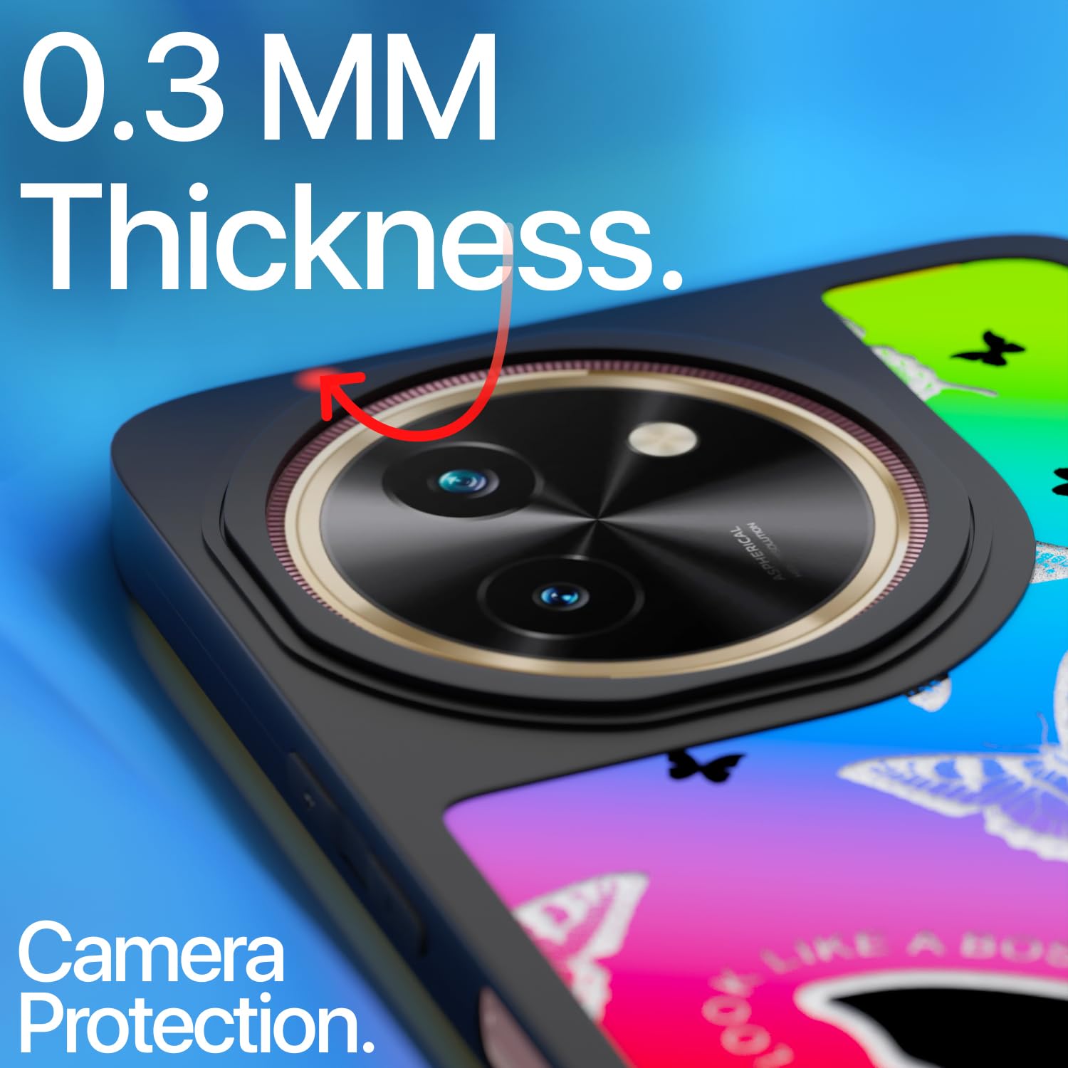 Pikkme Vivo T3x/Y200i 5G PC-TPU back cover – photo 2