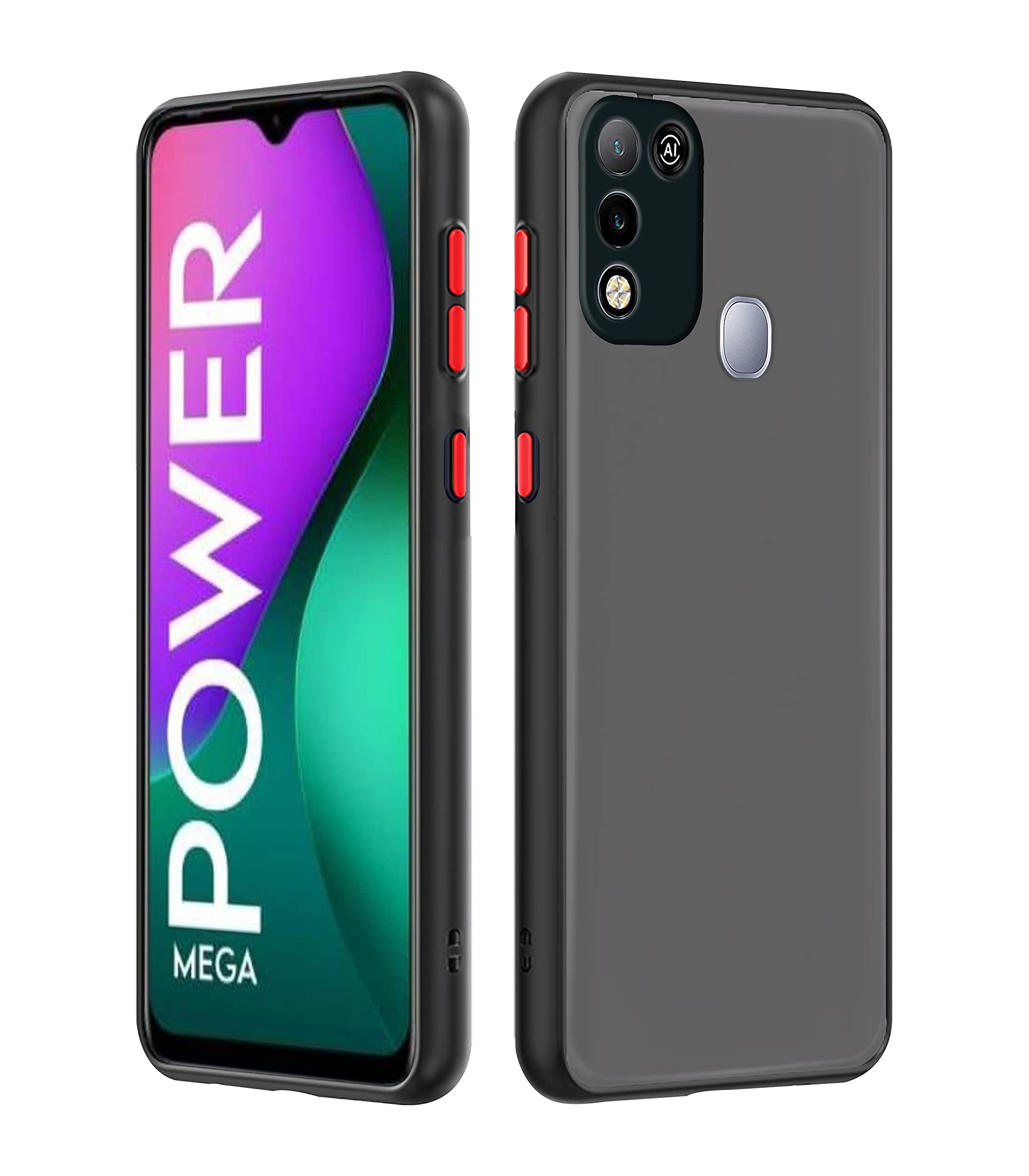 Black back cover for Infinix Smart 5 – Pikkme