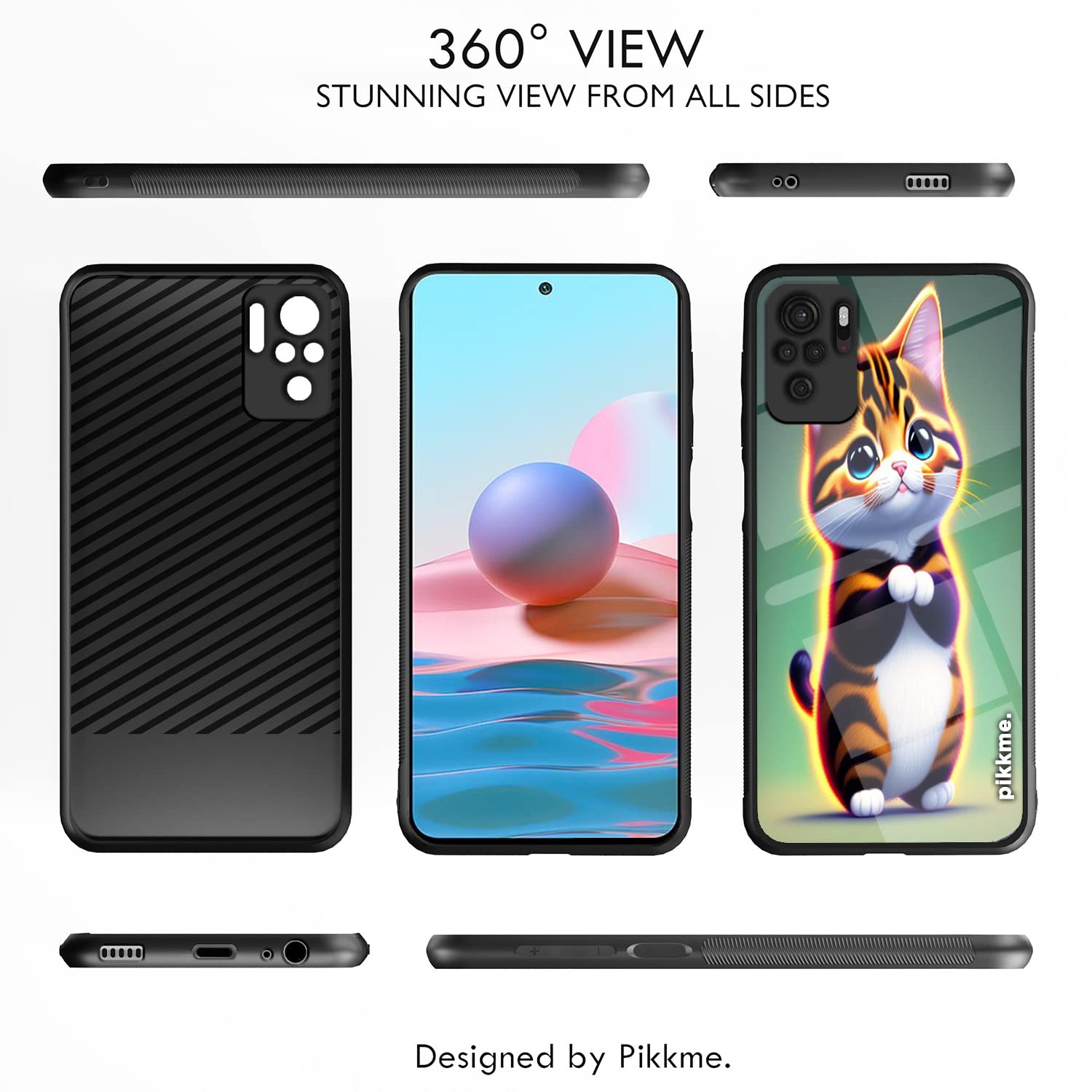 Cat Back cover for Redmi Note 10/Note 10s – Pikkme – photo 2