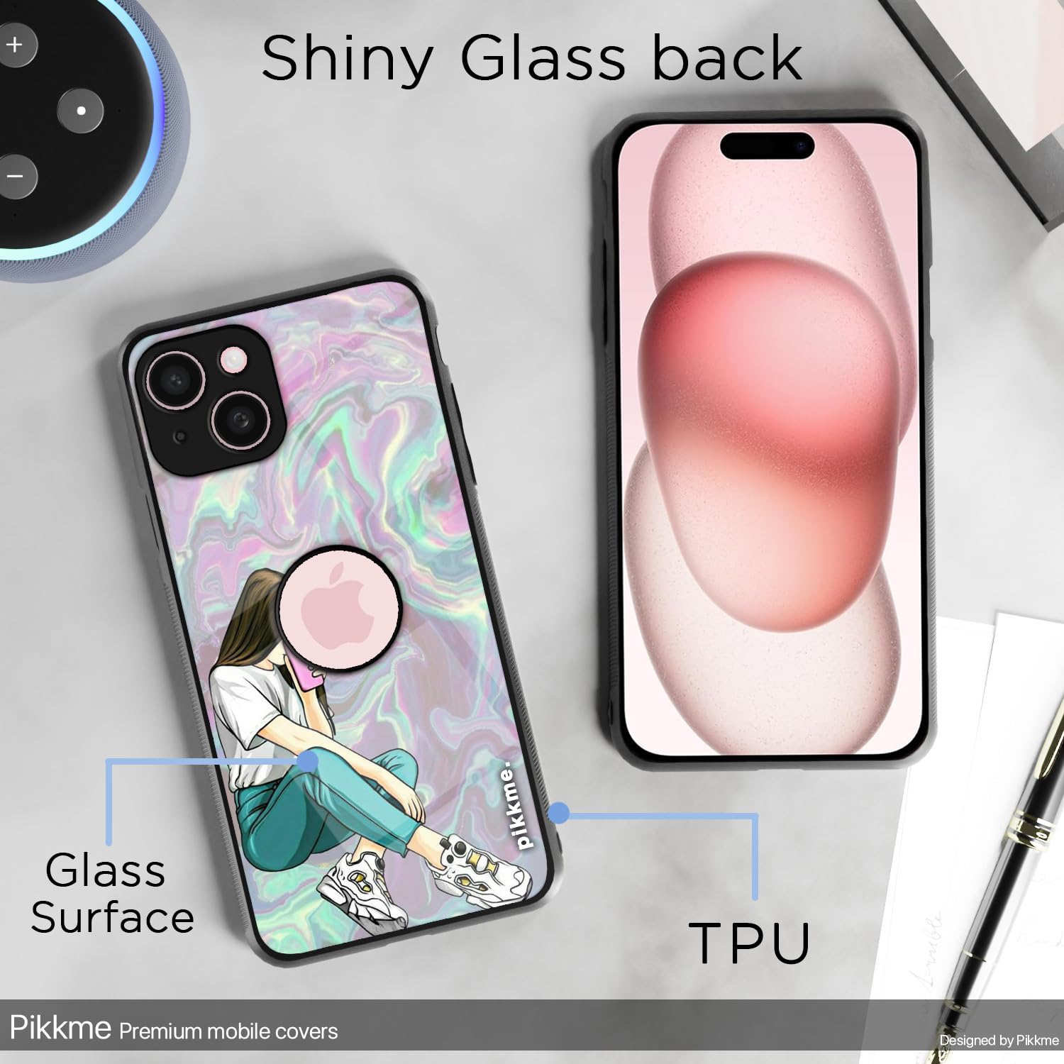 iPhone 15 Plus Hybrid mobile back cover by Pikkme – photo 3