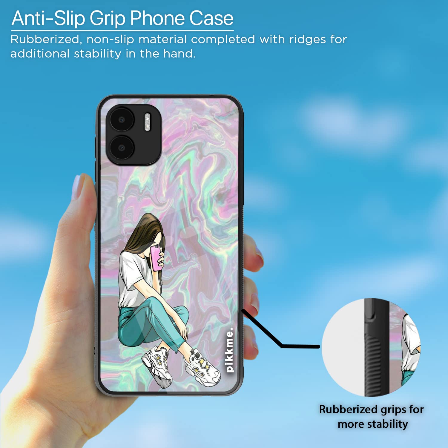 Redmi A1/A2 mobile back cover by Pikkme – photo 5