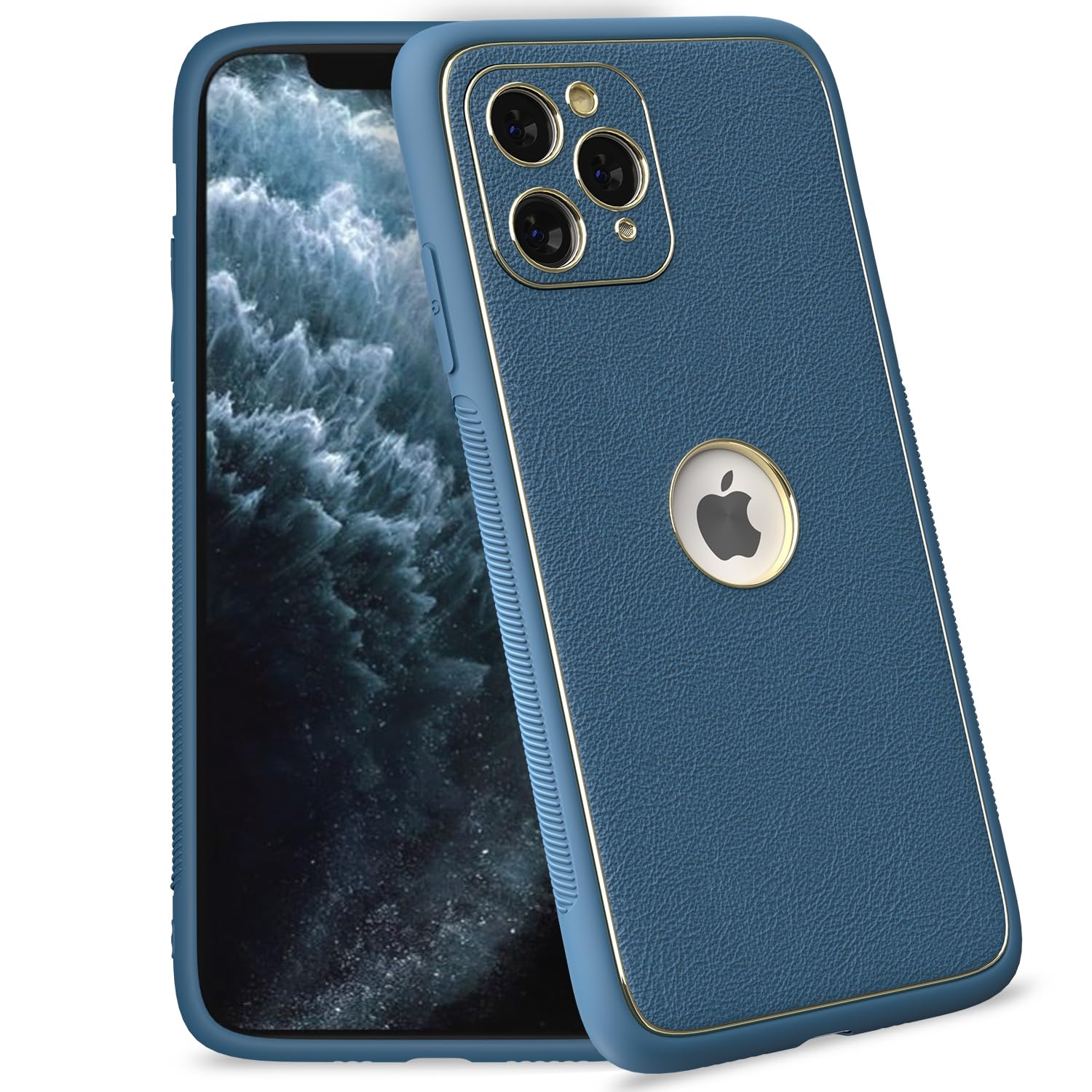 Pikkme blue Chrome mobile cover for iPhone 11 Pro Max