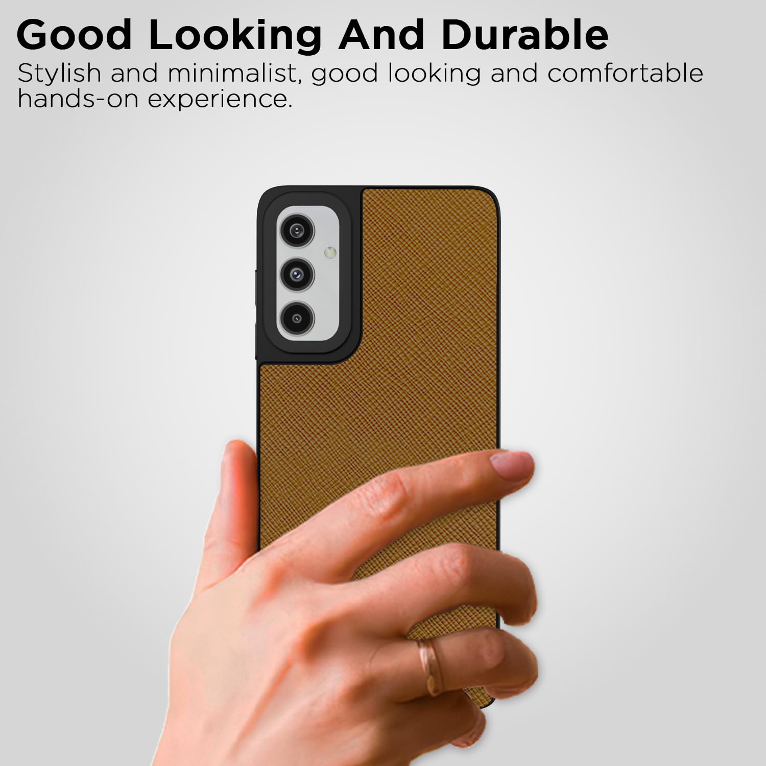 Tan mobile back cover for Samsung M34/F34 5G – Pikkme – photo 7