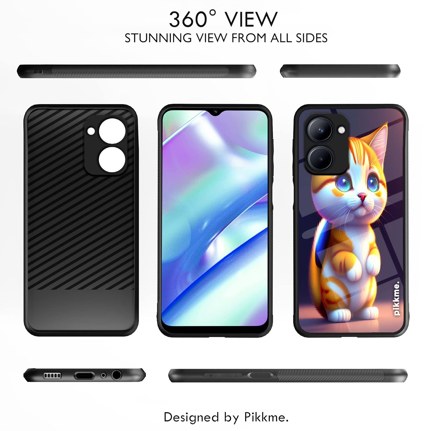 Realme C33 Cat phone cover by Pikkme – photo 2