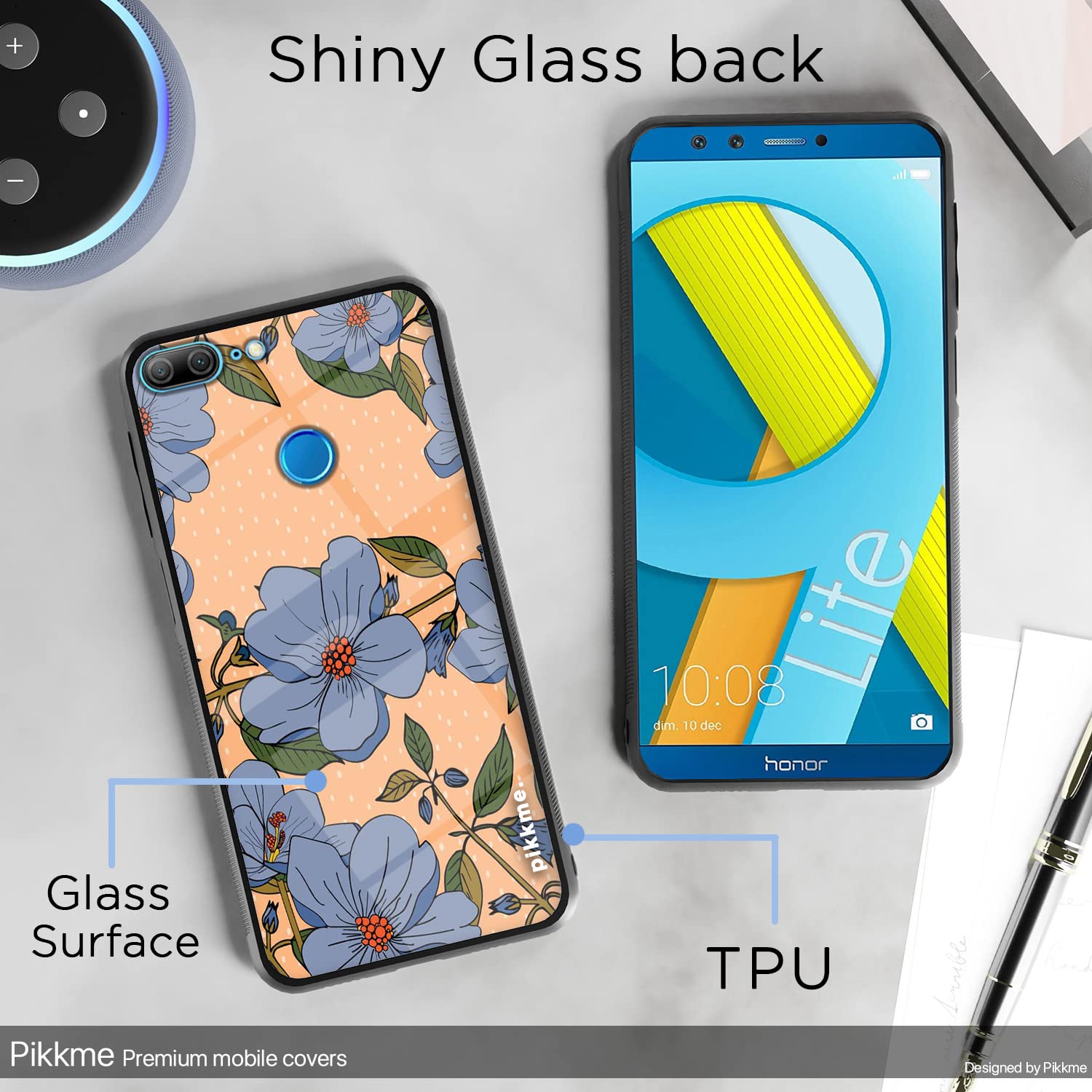 Pikkme Honor 9 Lite Flower phone cover – photo 3