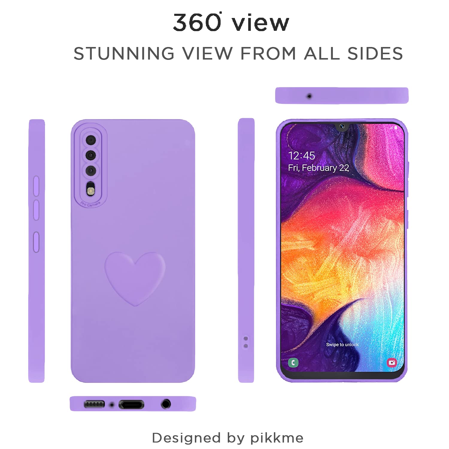 Pikkme purple Chain mobile cover for Samsung A50/A50s/A30s – photo 2