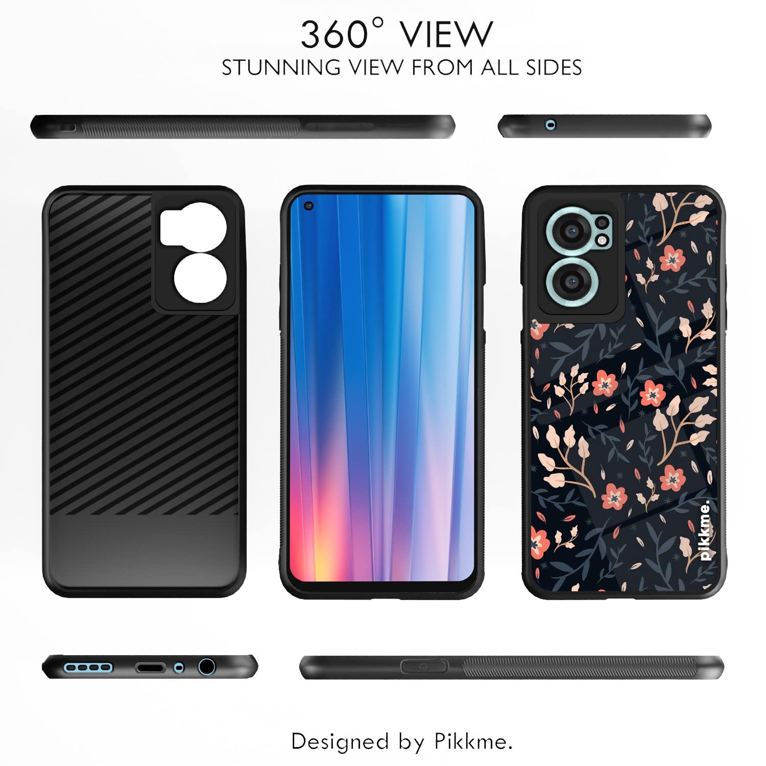 OnePlus Nord CE 2 5G Flower back cover by Pikkme – photo 2
