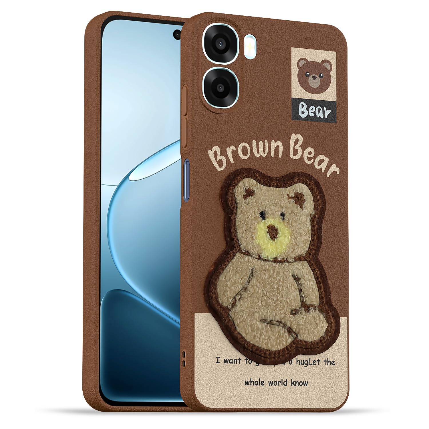 Pikkme Oppo A6X/K14x brown phone cover