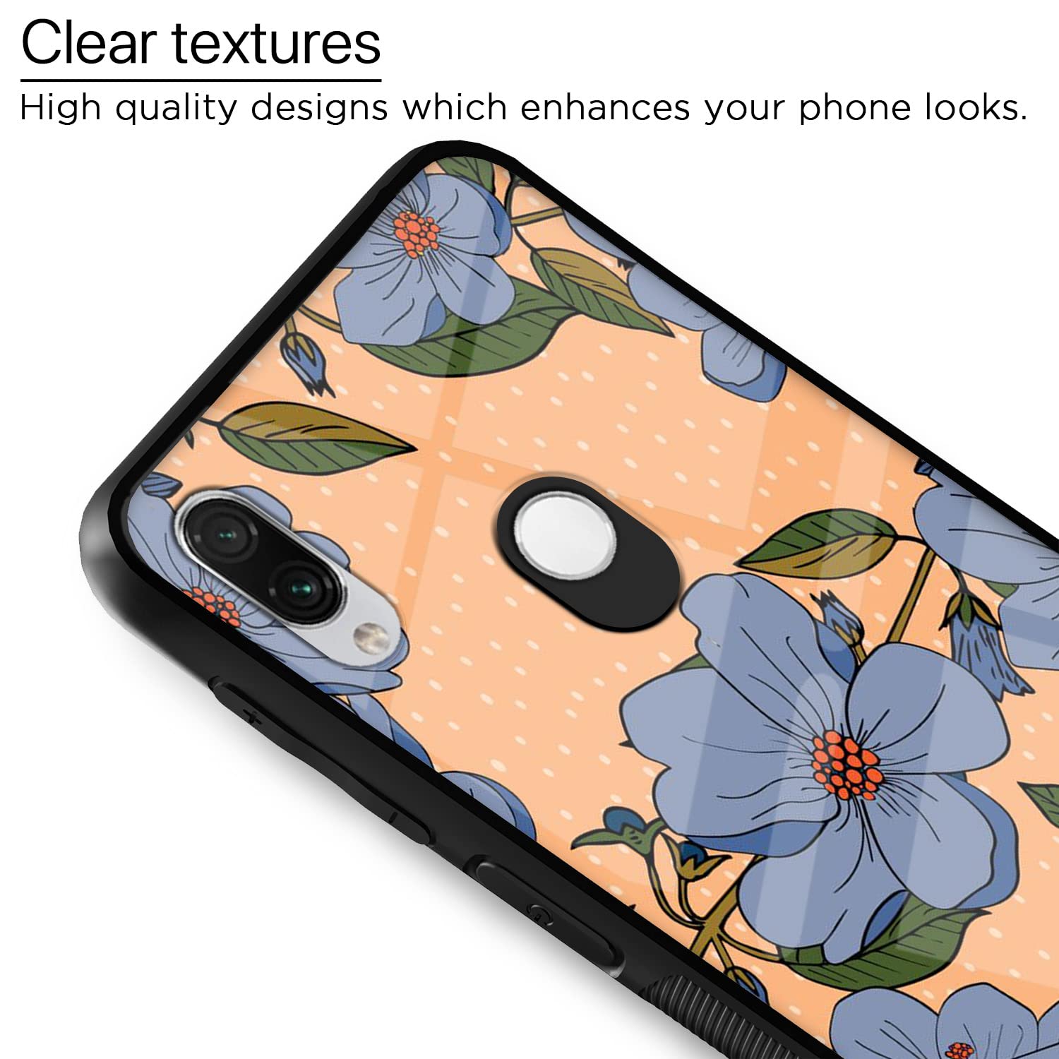 Redmi Note 7/Note 7 Pro/Note 7s Flower mobile cover by Pikkme – photo 4