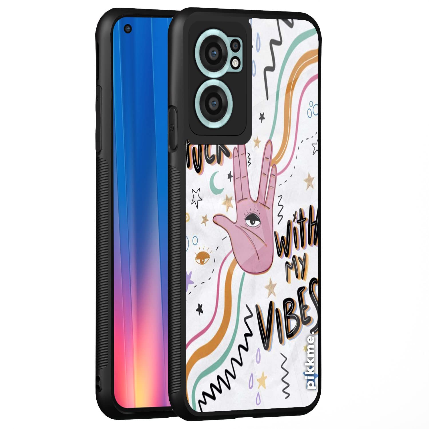 Pikkme OnePlus Nord CE 2 5G Hybrid mobile back cover
