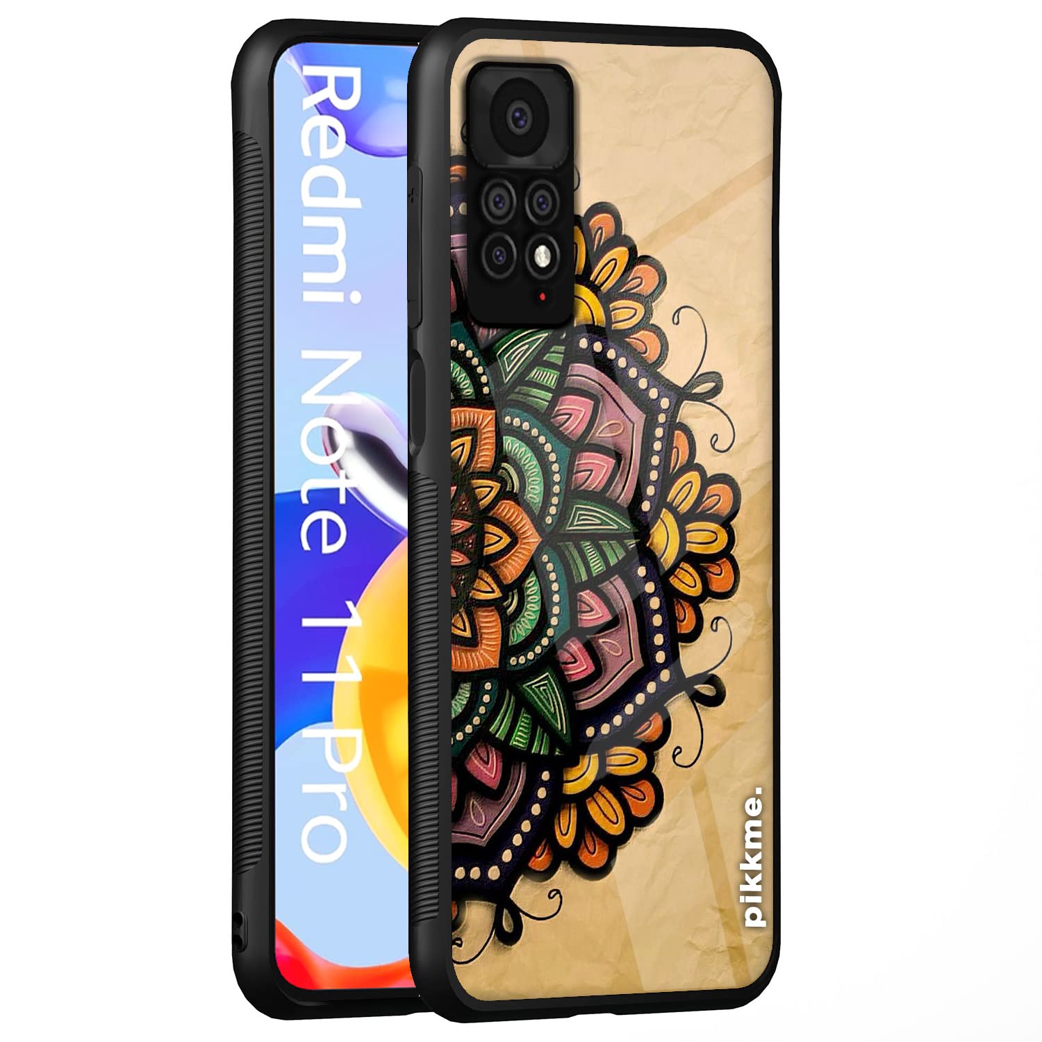 Pikkme Hybrid mobile back cover for Redmi Note 11 Pro/Note 11 Pro Plus 5G