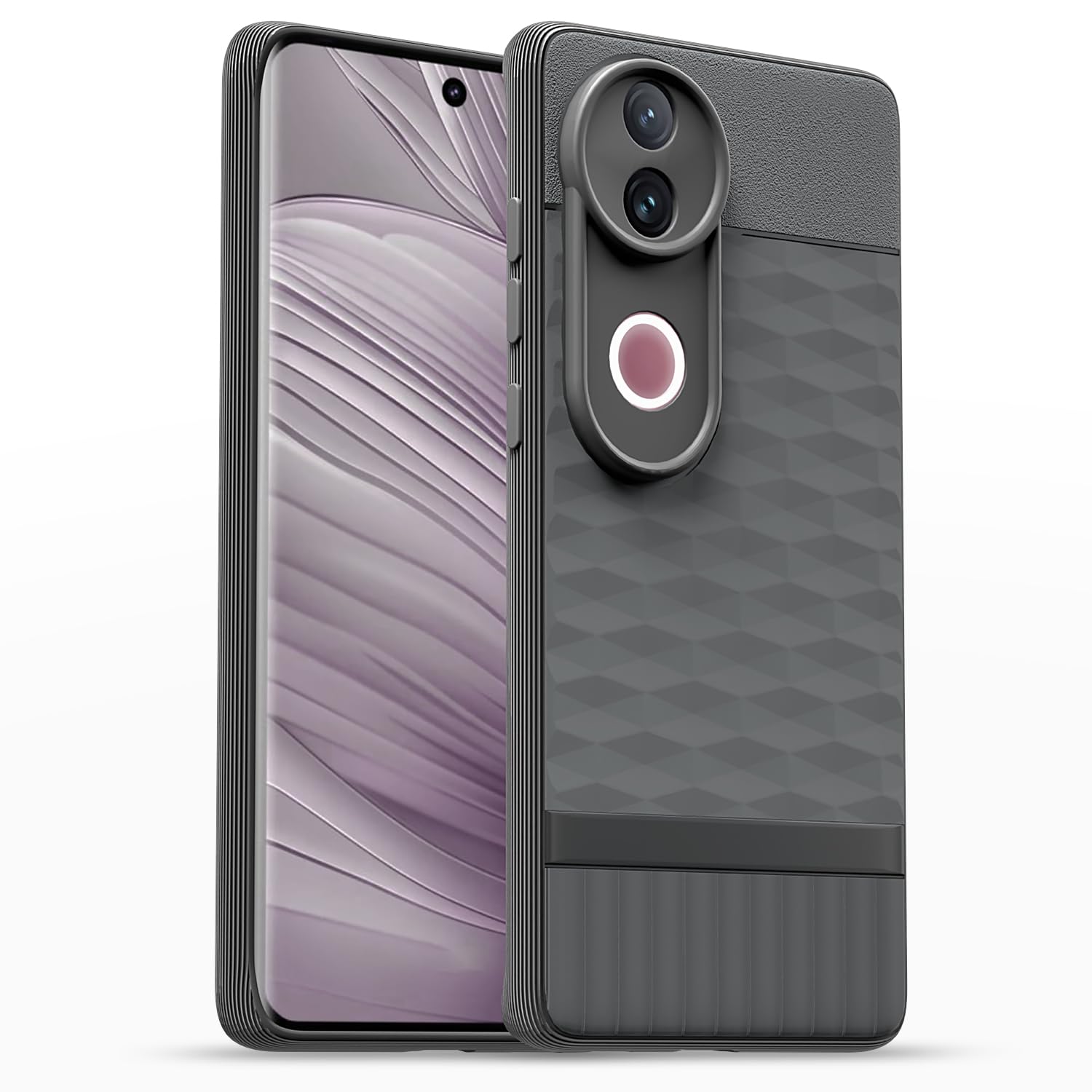 Grey back cover for iQOO Z10R 5G/Vivo V50 5G/V50e 5G/Vivo T4R – Pikkme