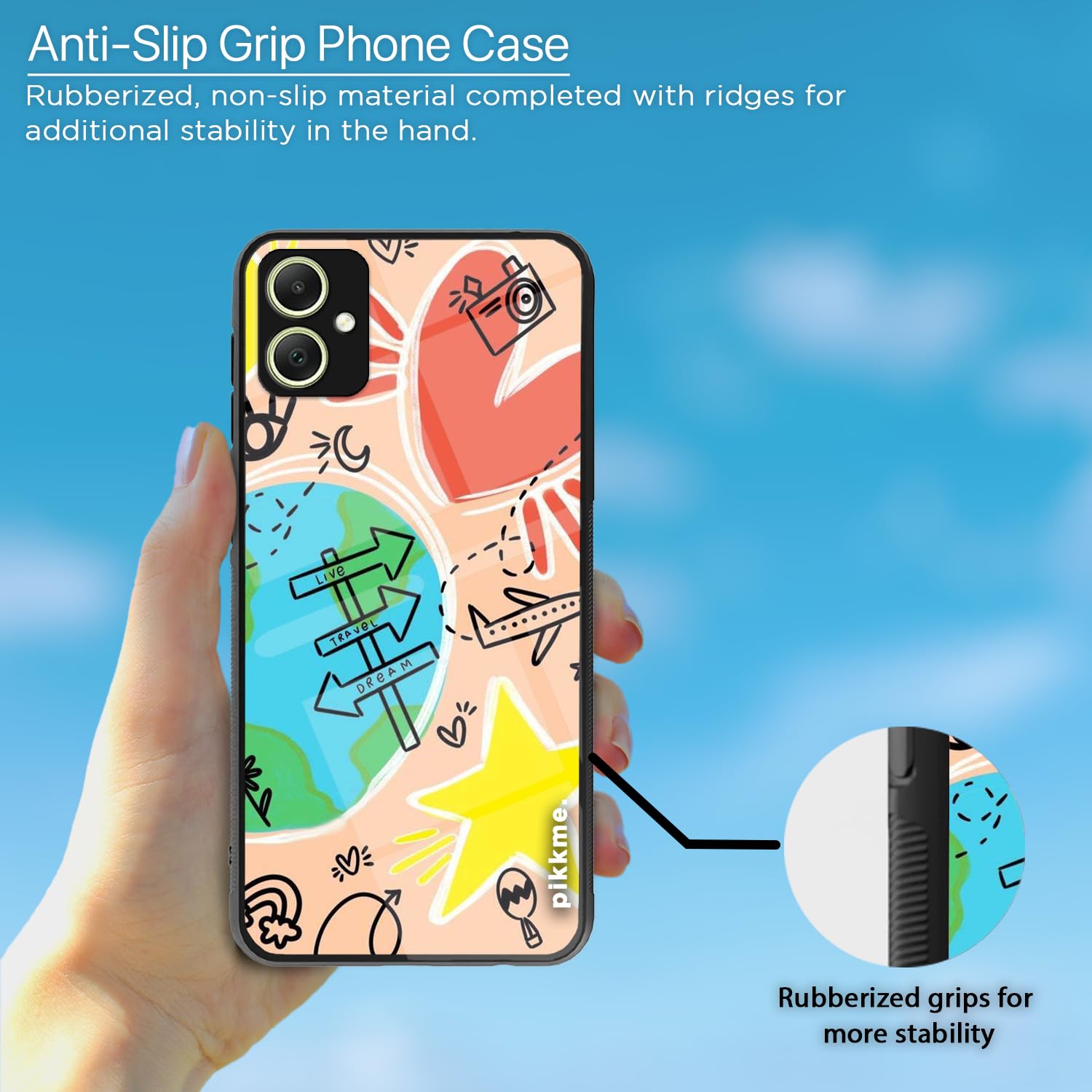 Samsung A05/M05/F05 back cover by Pikkme – photo 5