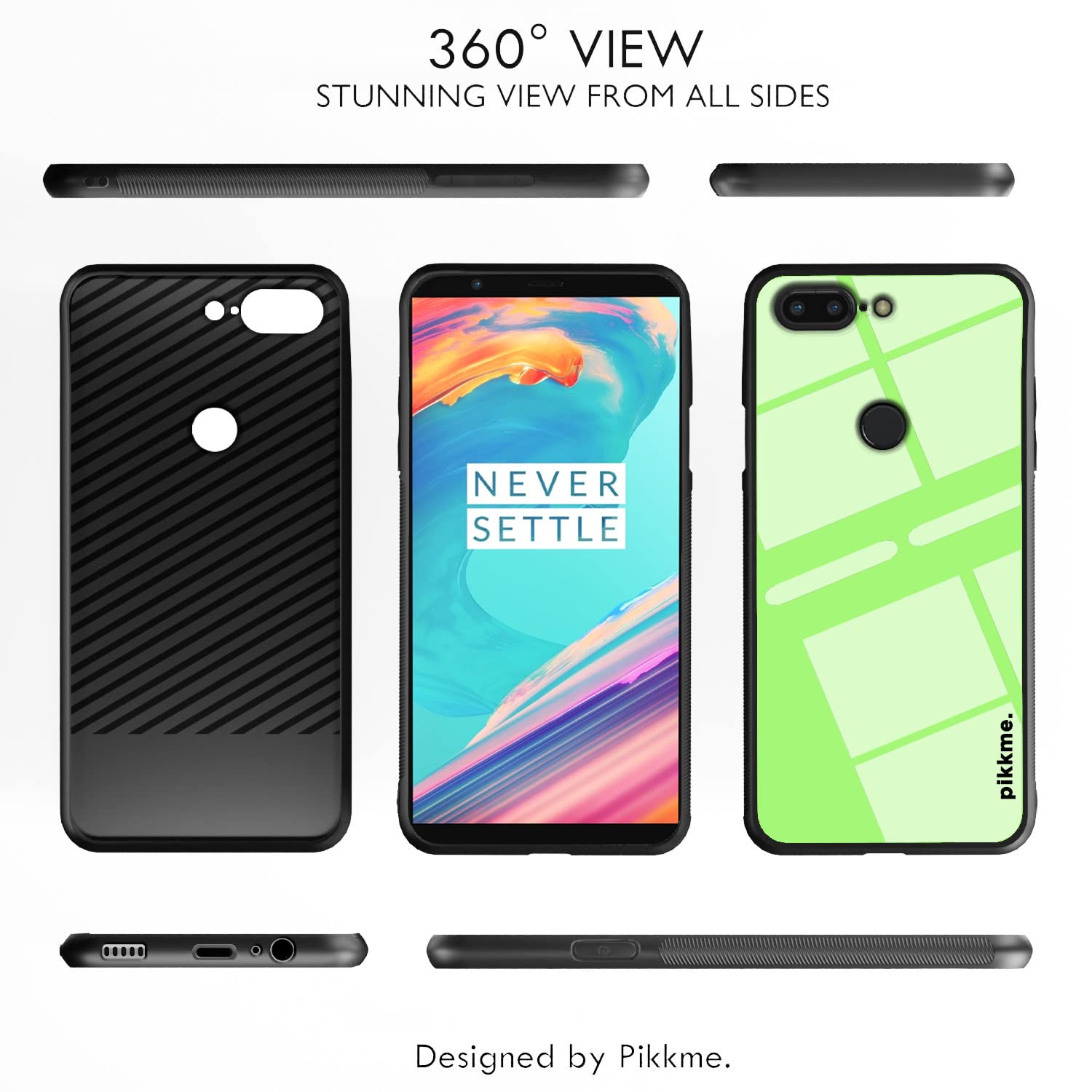 Pikkme Hybrid back cover for OnePlus 5T – photo 2
