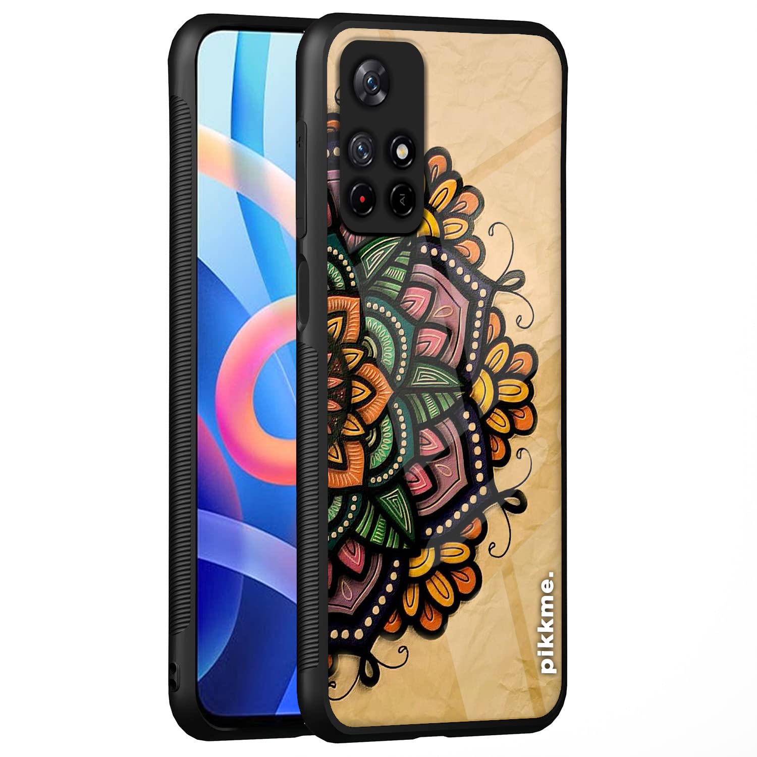 Redmi Note 11T/Poco M4 Pro 5G Hybrid mobile back cover by Pikkme
