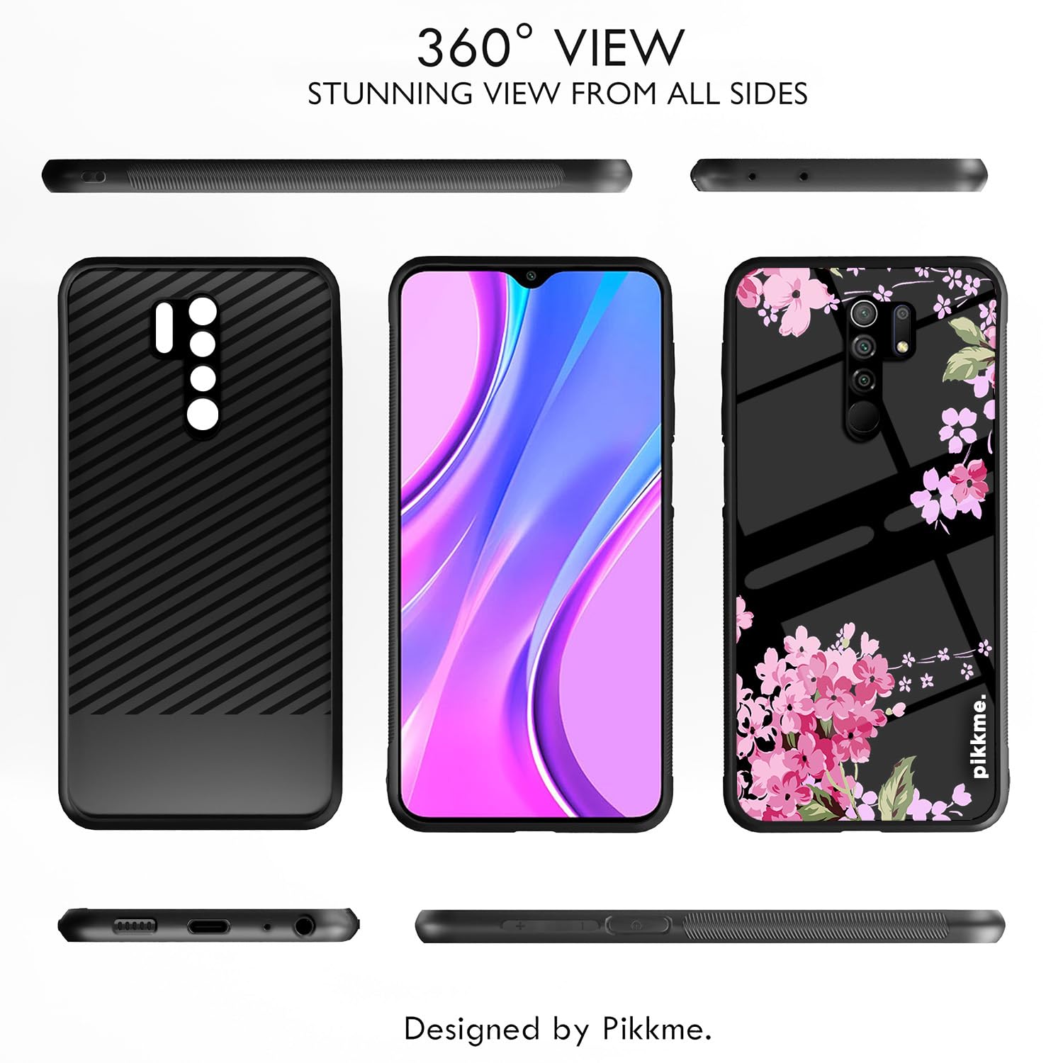 Flower Back cover for Redmi 9 Prime – Pikkme – photo 2