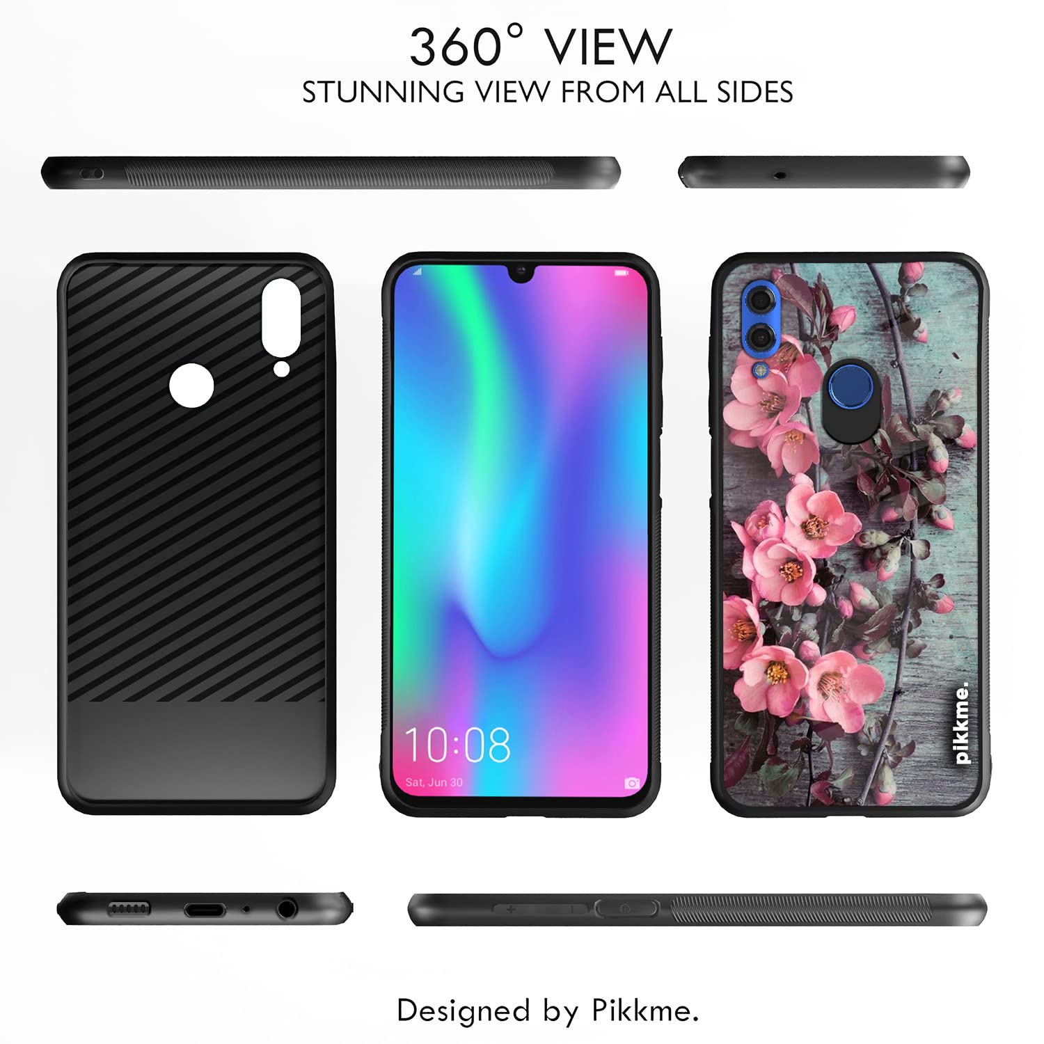 Pikkme Honor 10 Lite Flower phone cover – photo 2