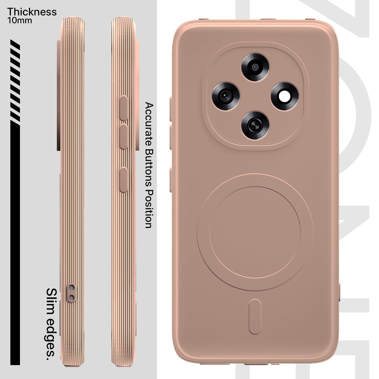 Oppo F31 Pro 5G MagSafe mobile cover in face by Pikkme – photo 3