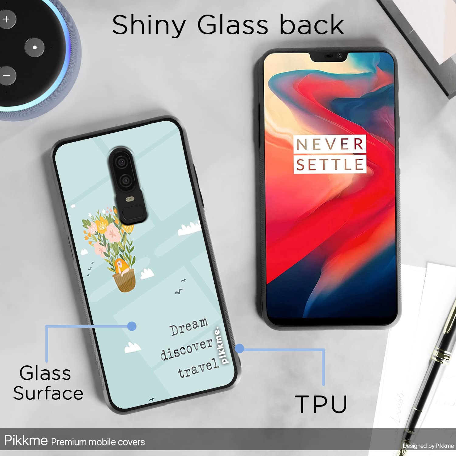 Pikkme OnePlus 6 Hybrid mobile back cover – photo 3