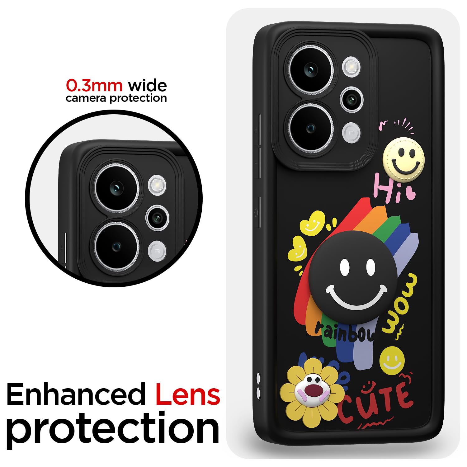 Realme P4 Power 5G mobile cover in black by Pikkme – photo 5