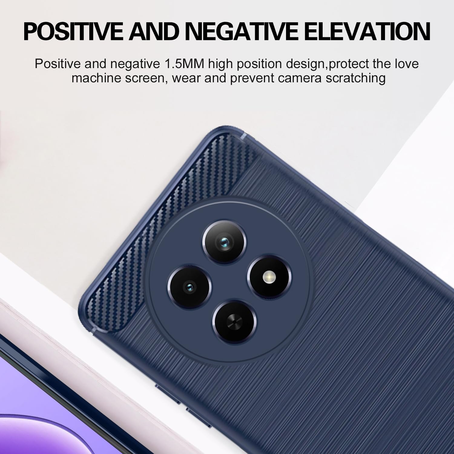 Blue mobile back cover for Realme Narzo 70x 5G/N65/13/12/12X 5G/C65 – Pikkme – photo 4