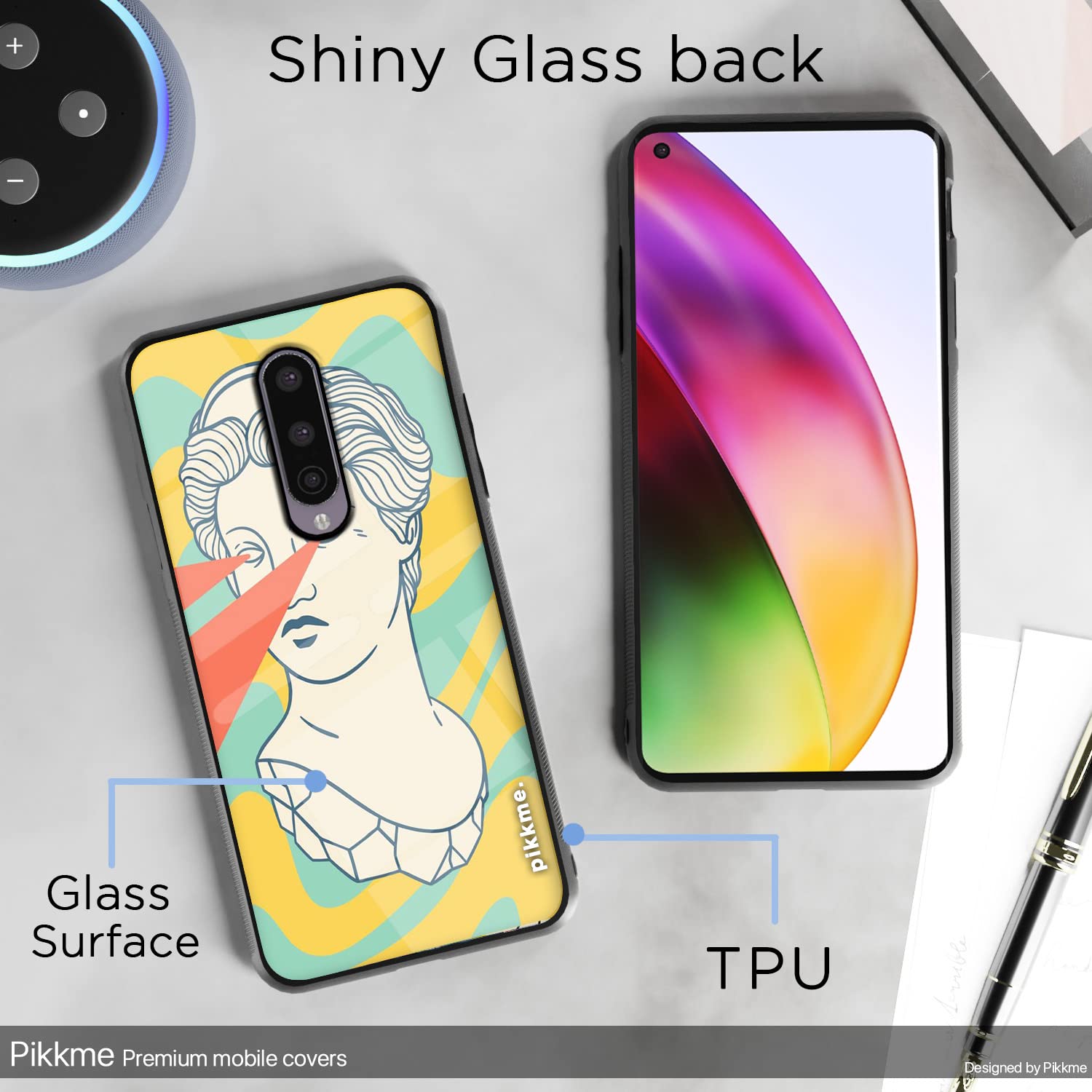 OnePlus 8 Hybrid mobile back cover by Pikkme – photo 3