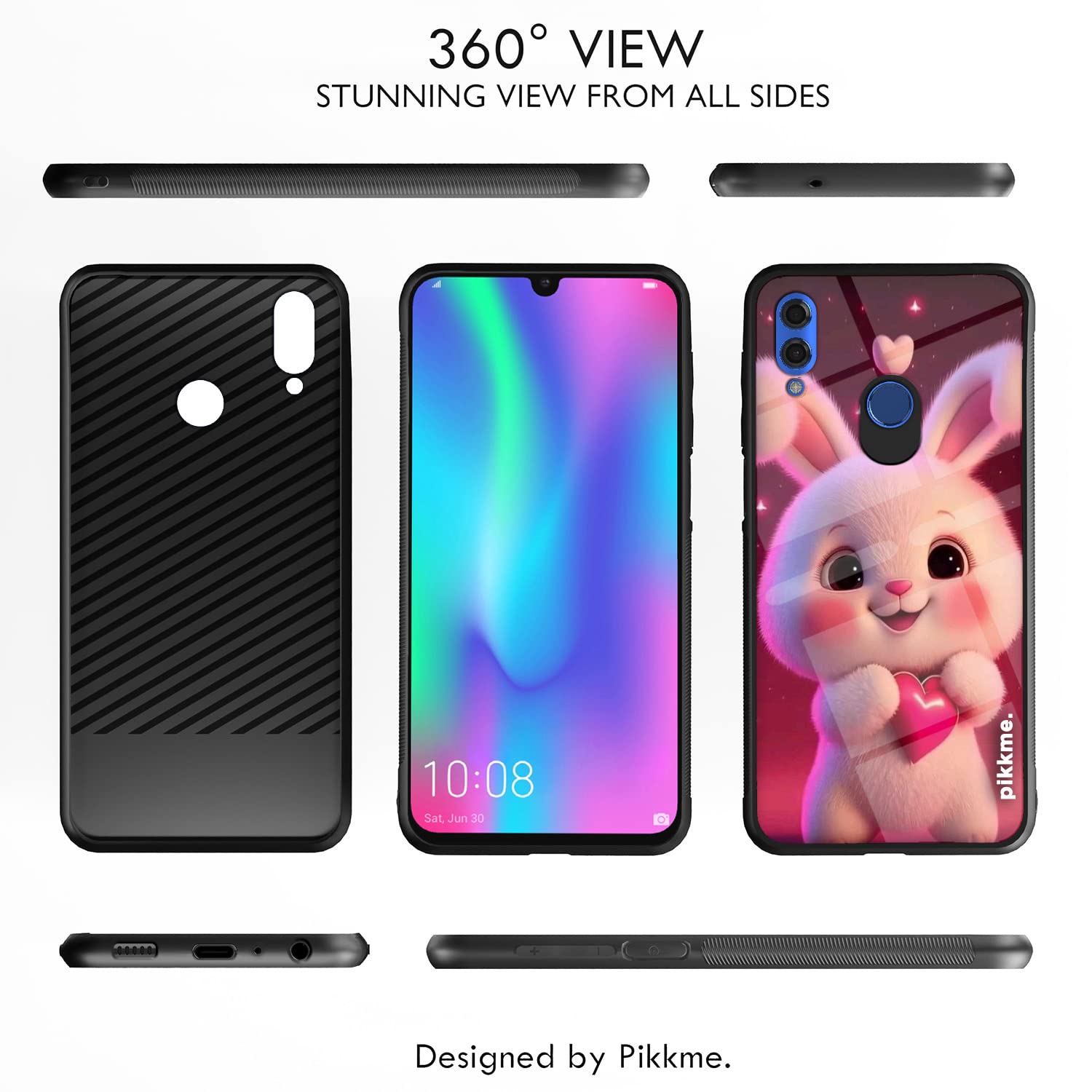 Honor 10 Lite Hybrid phone cover by Pikkme – photo 2