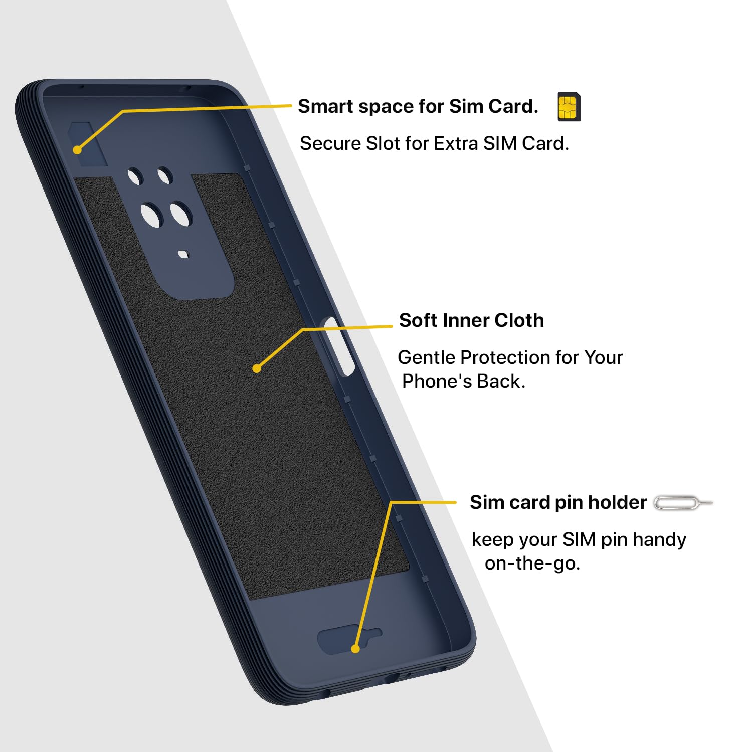 Blue back cover for Redmi Note 10 Lite/Note 9 Pro/Pro Max/Poco M2 Pro – Pikkme – photo 6