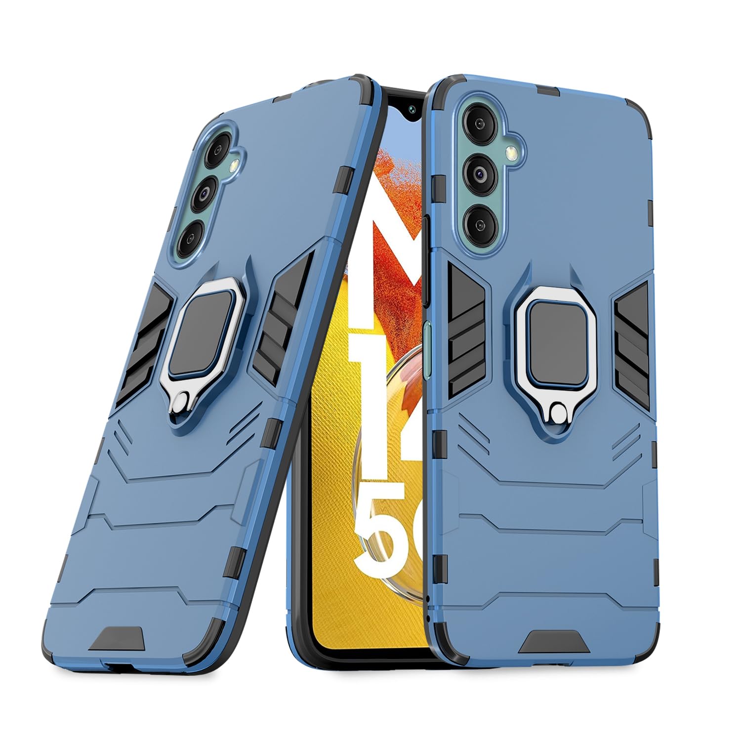 Samsung Galaxy M14 5G D5 Tough Armor Back Cover - Blue