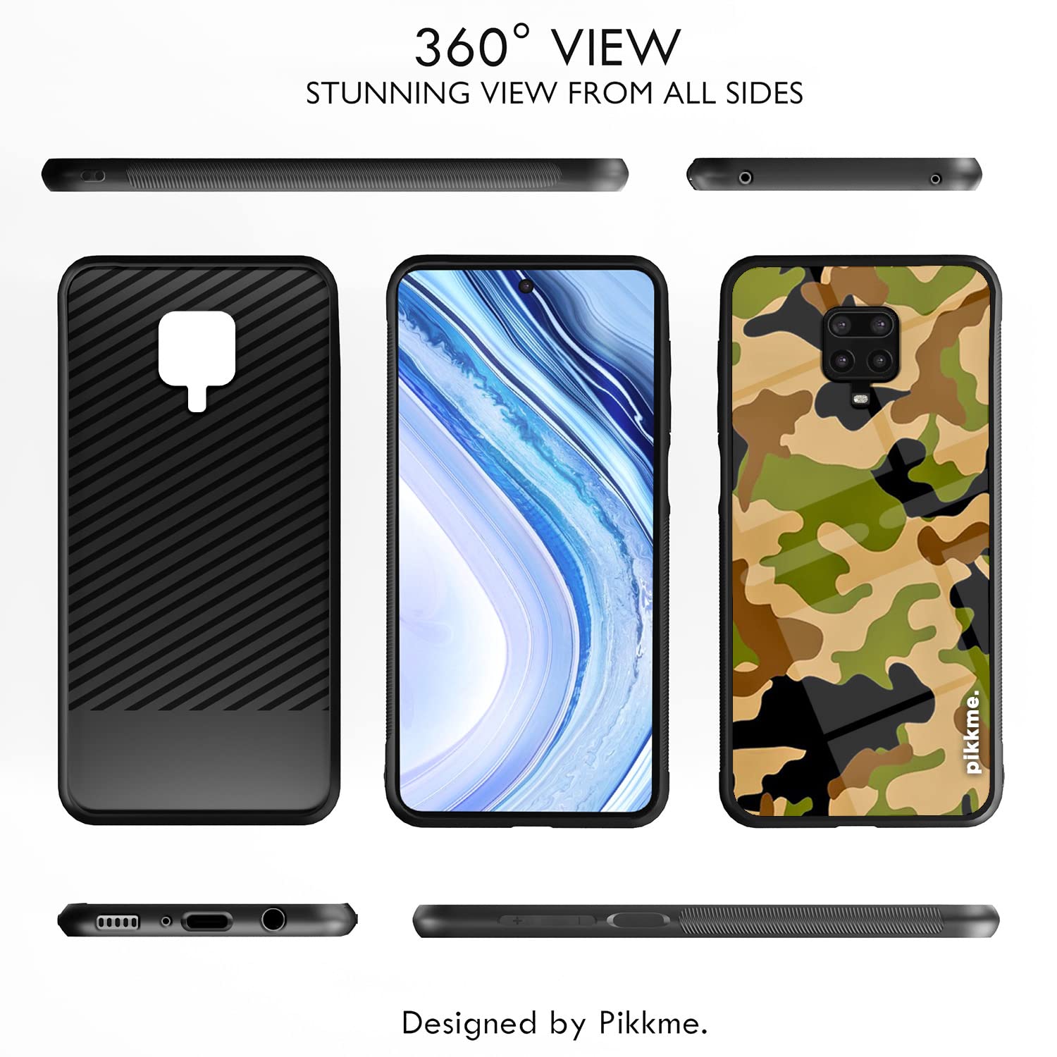Hybrid Mobile cover for Redmi Note 9 Pro/Note 9 Pro Max/Note 10 Lite – Pikkme – photo 2