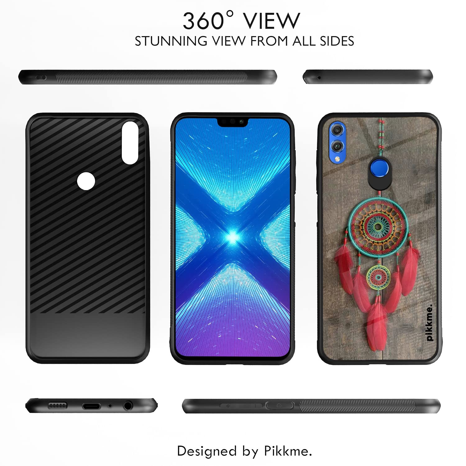Honor 8X Flower mobile back cover by Pikkme – photo 2