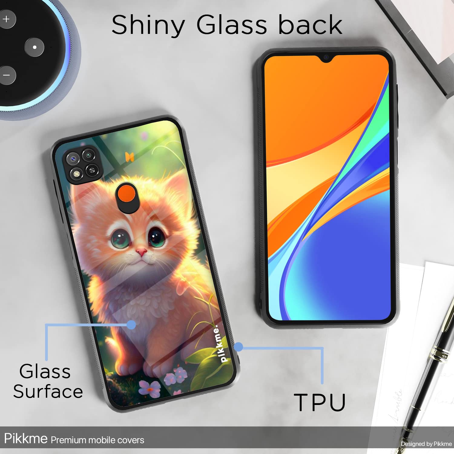 Cat Back cover for Redmi 10A/9, Poco C31 – Pikkme – photo 3