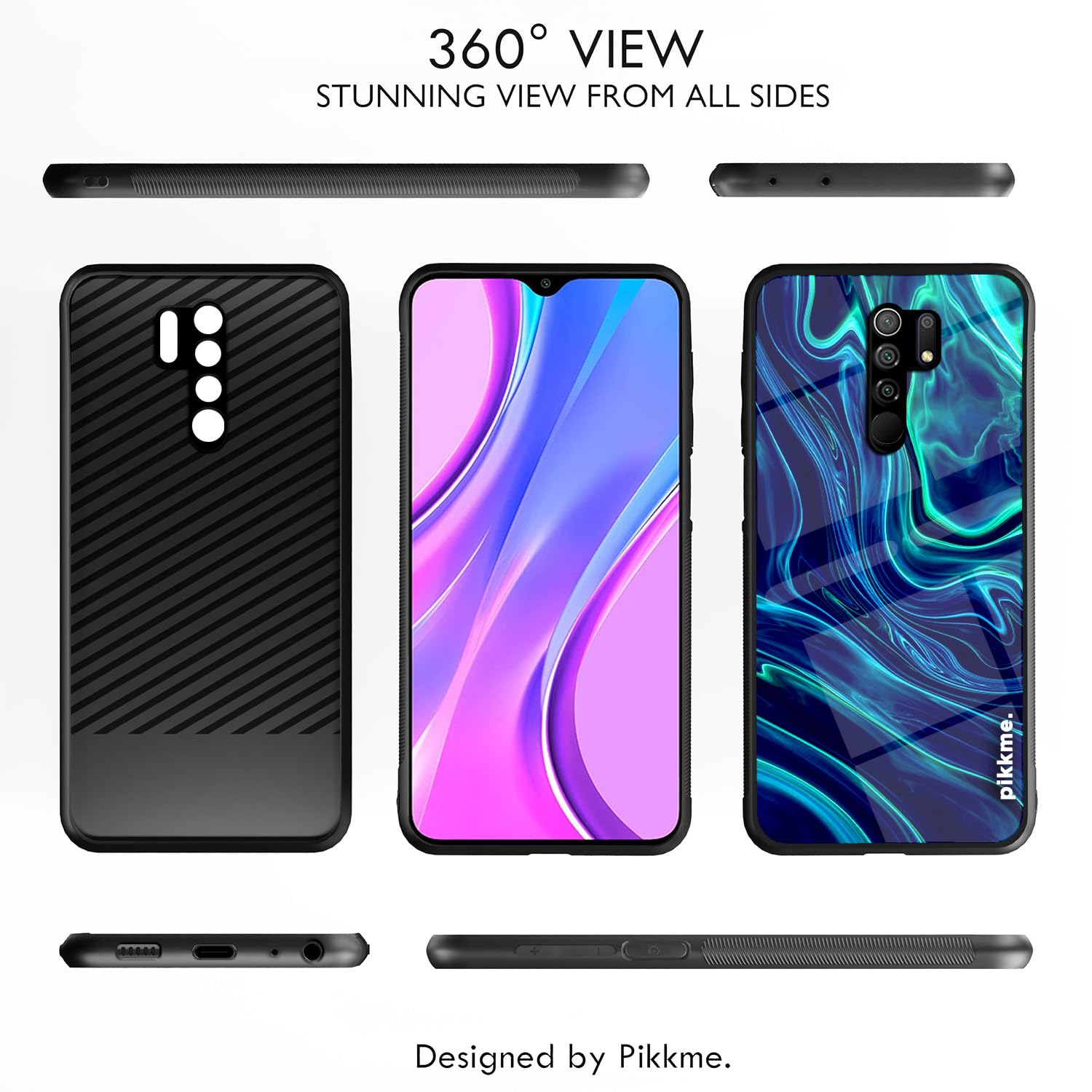 Redmi 9 Prime Hybrid phone cover by Pikkme – photo 2