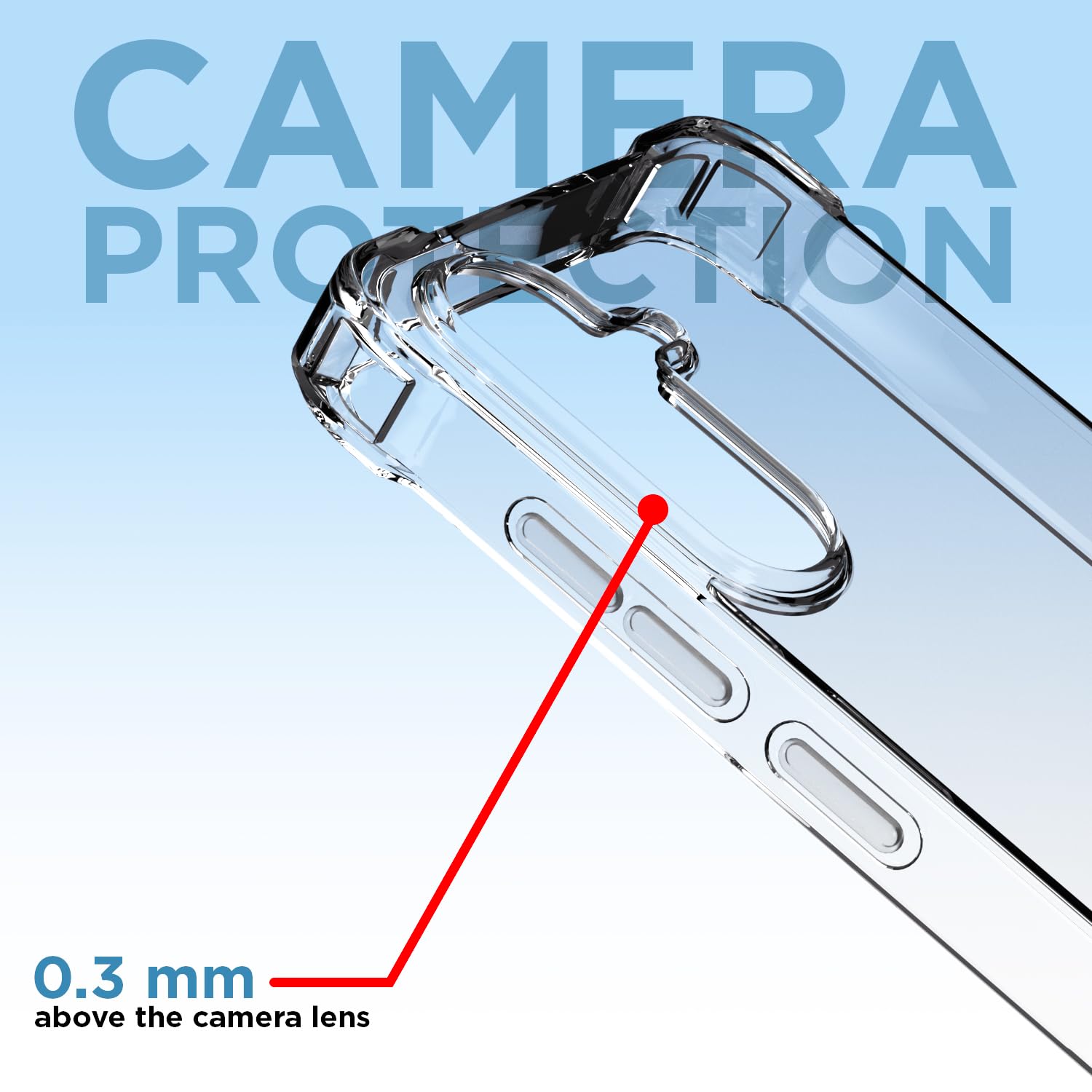 Pikkme Samsung Galaxy M56 5G PC + TPU Crystal Clear Transparent Back Cover (Transparent)