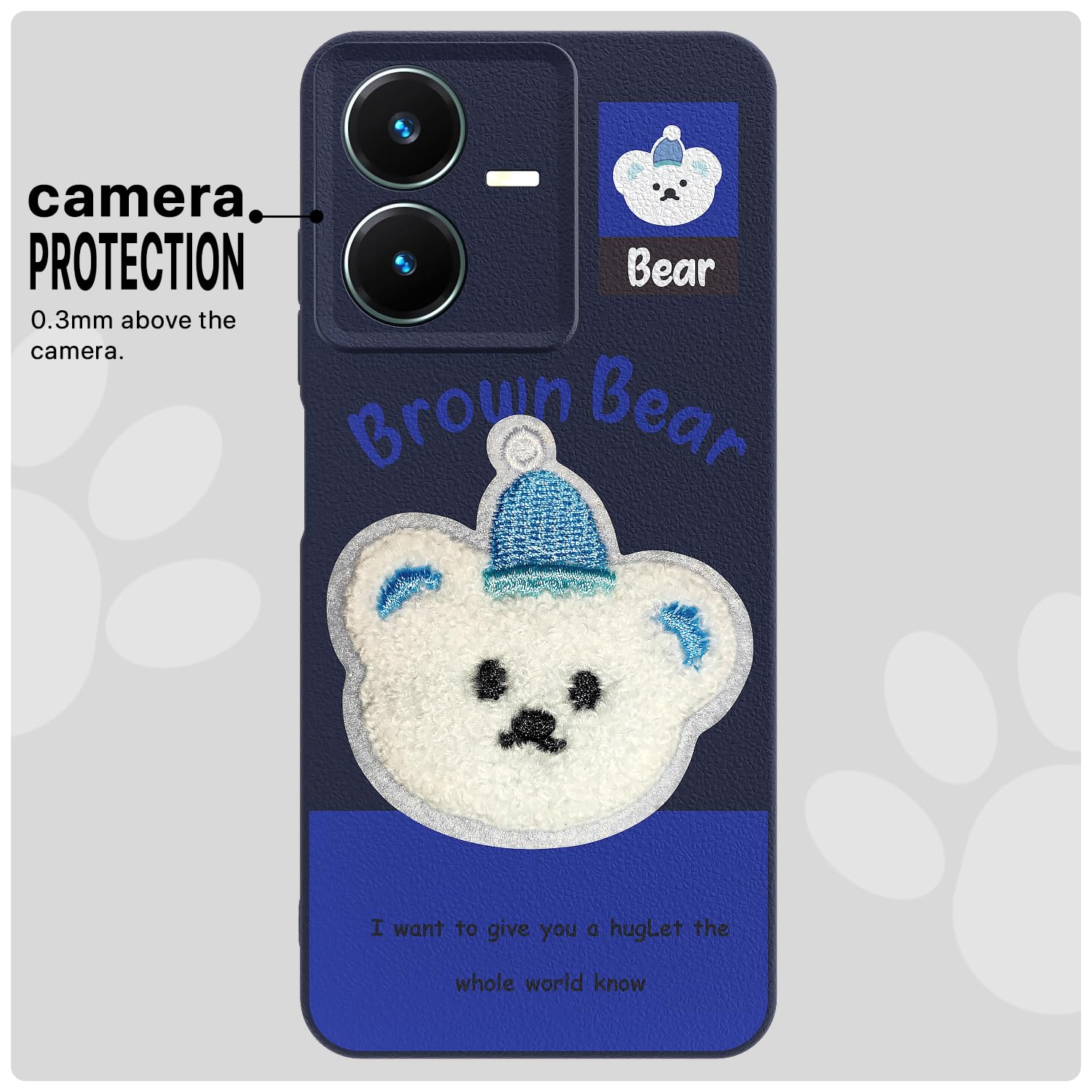 Pikkme blue phone cover for Vivo Y22 – photo 6