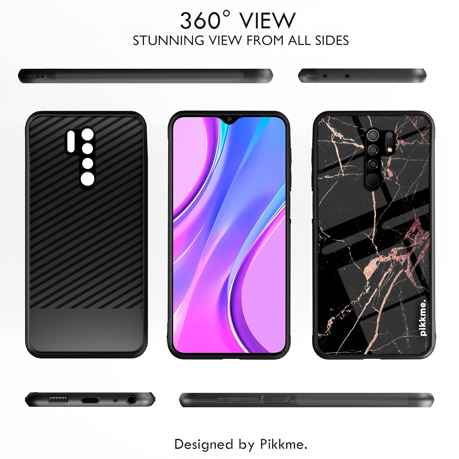 Pikkme Hybrid mobile back cover for Redmi 9 Prime – photo 2