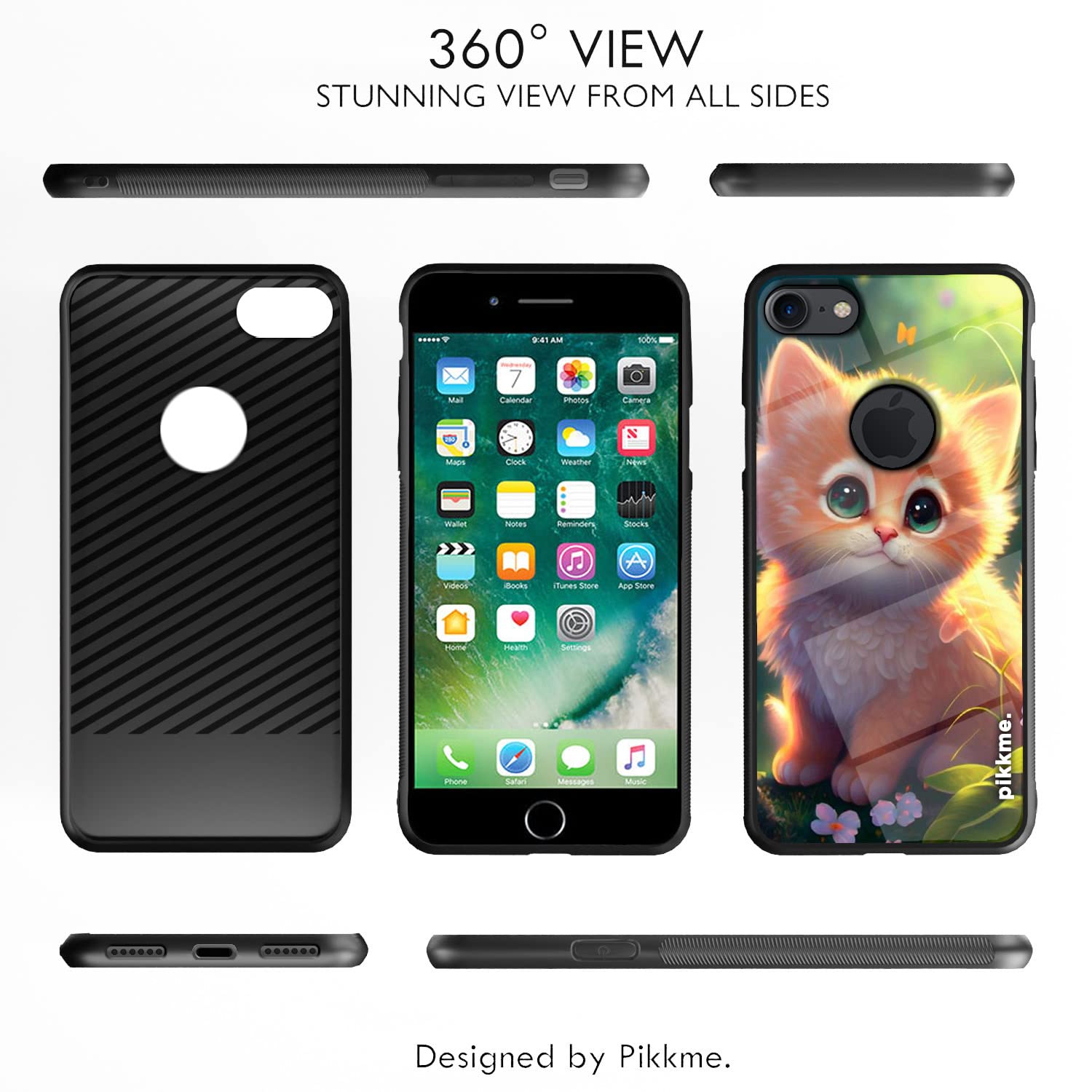 iPhone 7/8 Cat mobile back cover by Pikkme – photo 2