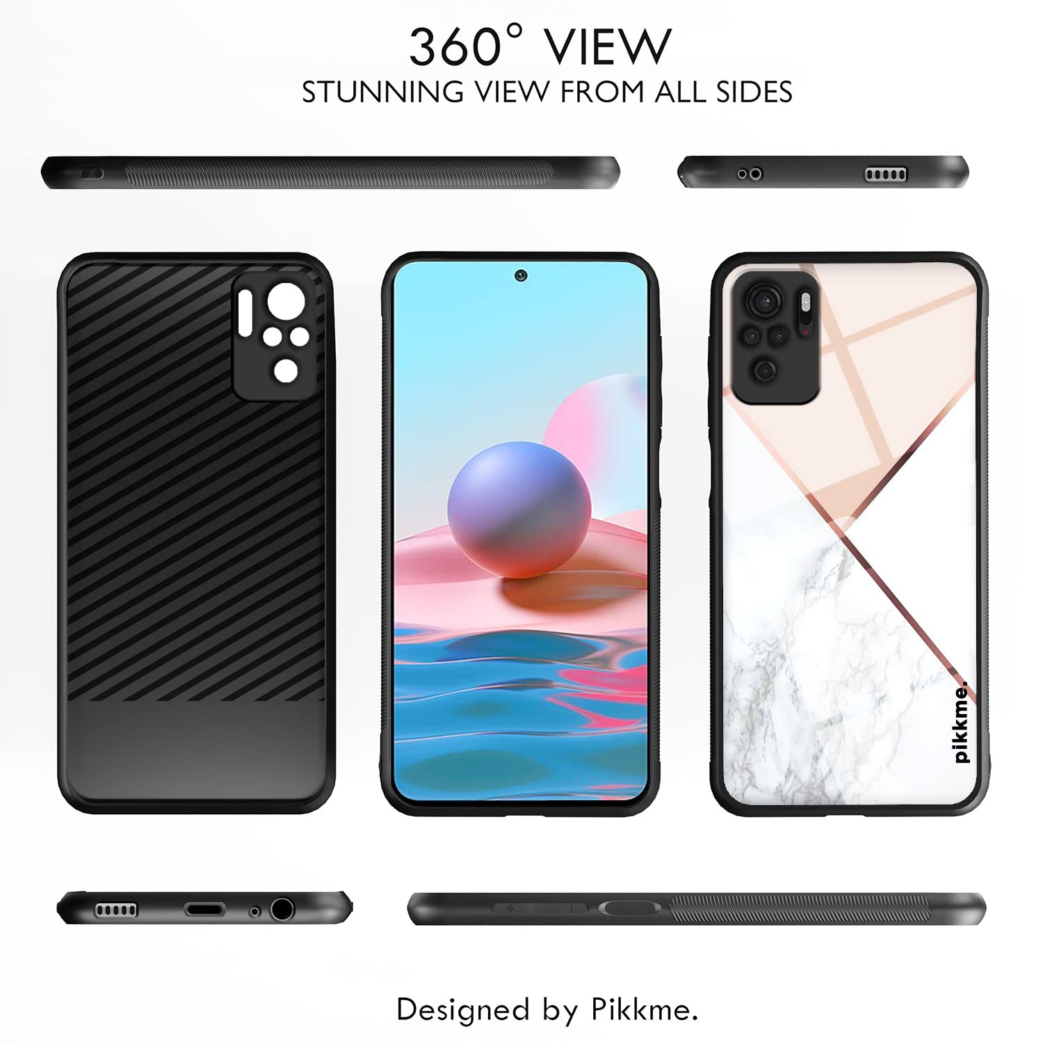 Pikkme Hybrid mobile back cover for Redmi Note 10/Note 10s – photo 2