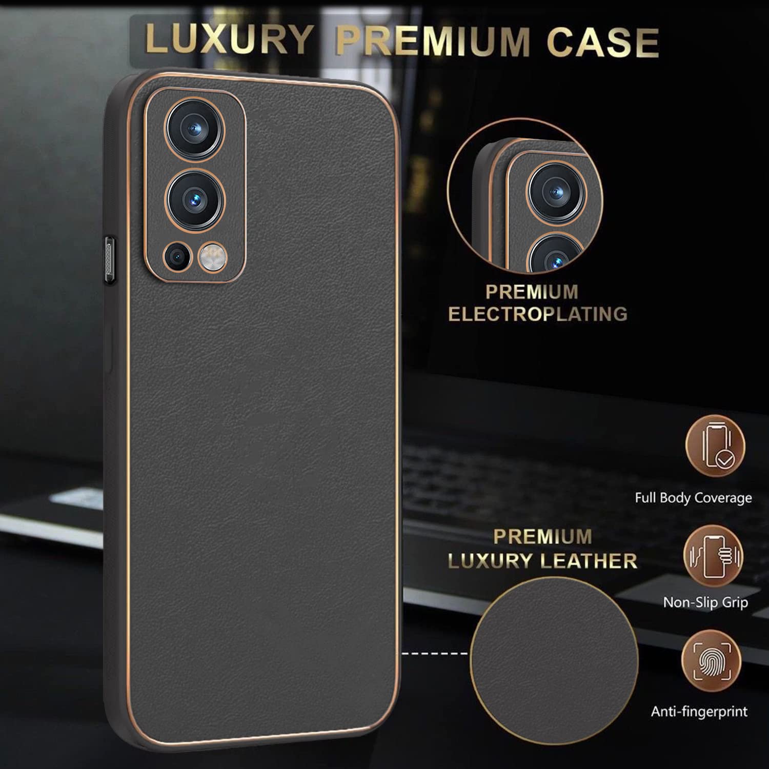Pikkme OnePlus Nord 2 5G black phone cover – photo 2
