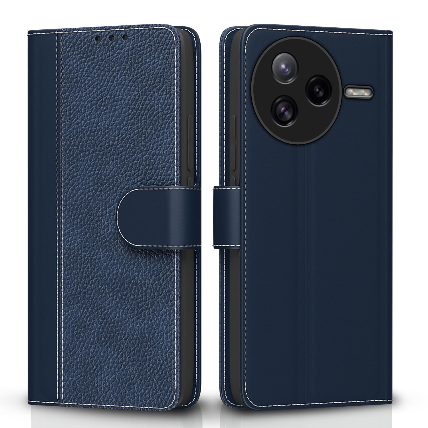 Poco F7 Ultra 5G Contrast Flip Cover - Blue