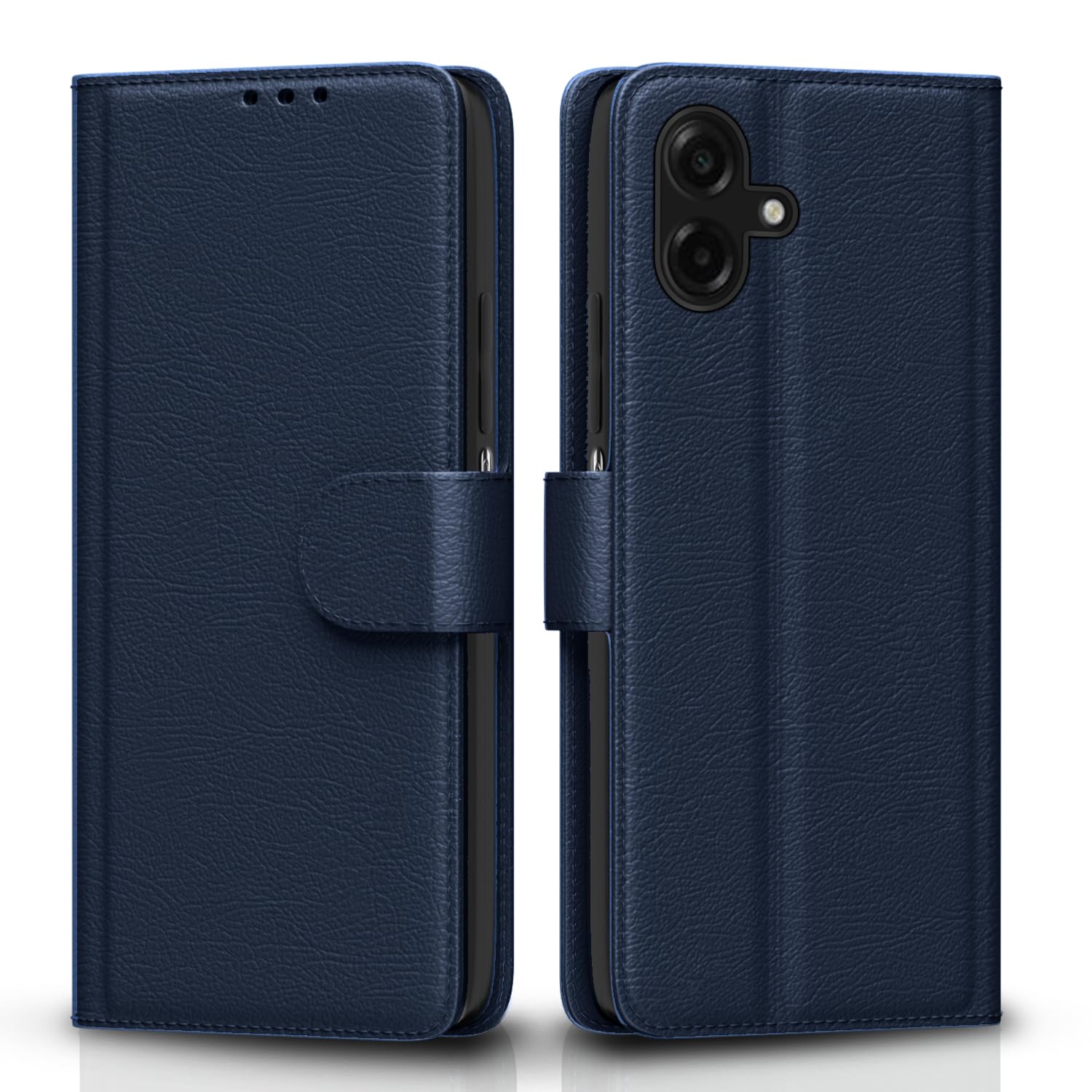 Blue mobile flip cover for Samsung F70e 5G/M07/M17e/F07/A07/A07 5G – Pikkme