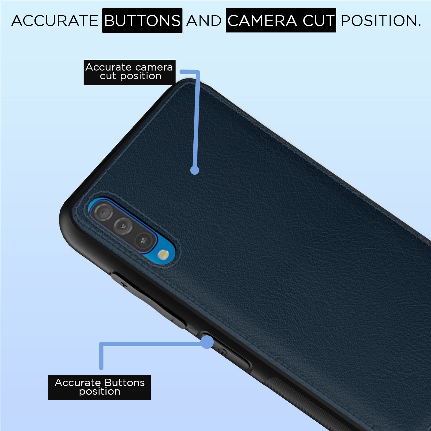 Pikkme Samsung A50/A30s/A50s blue back cover – photo 6