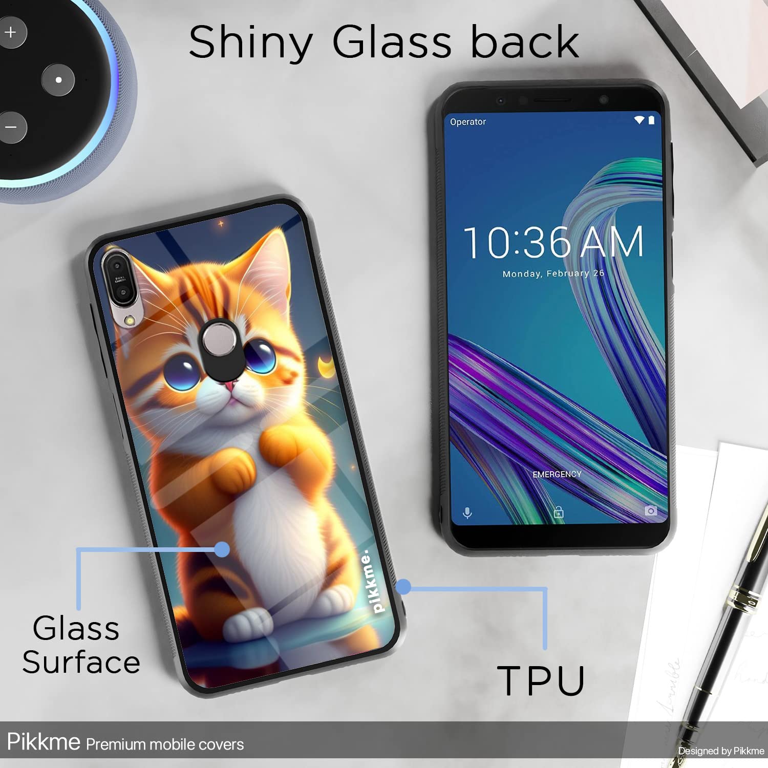 Pikkme Cat back cover for Asus – photo 3